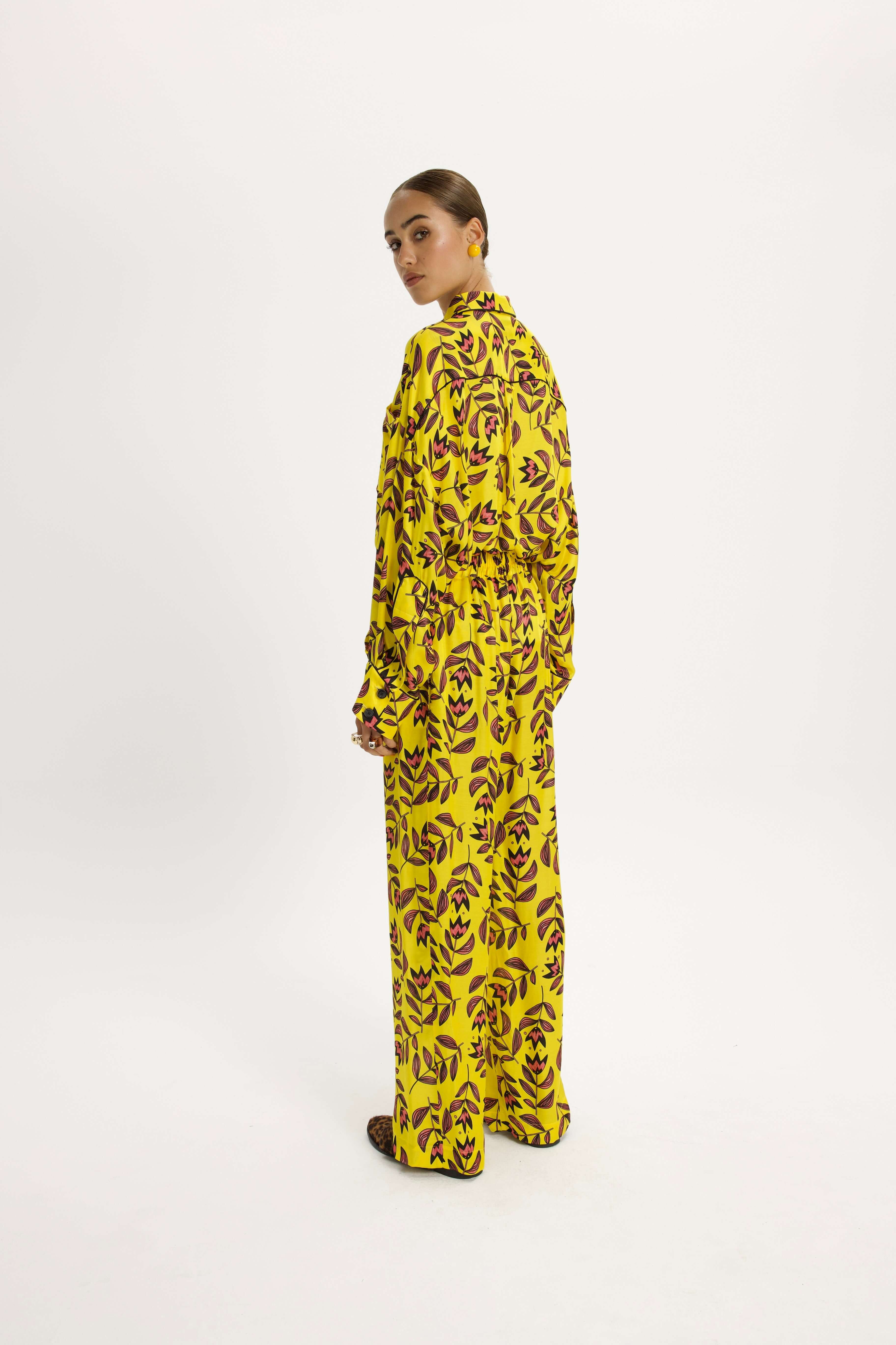 Spartacus Pants in Moderns Flowers Print