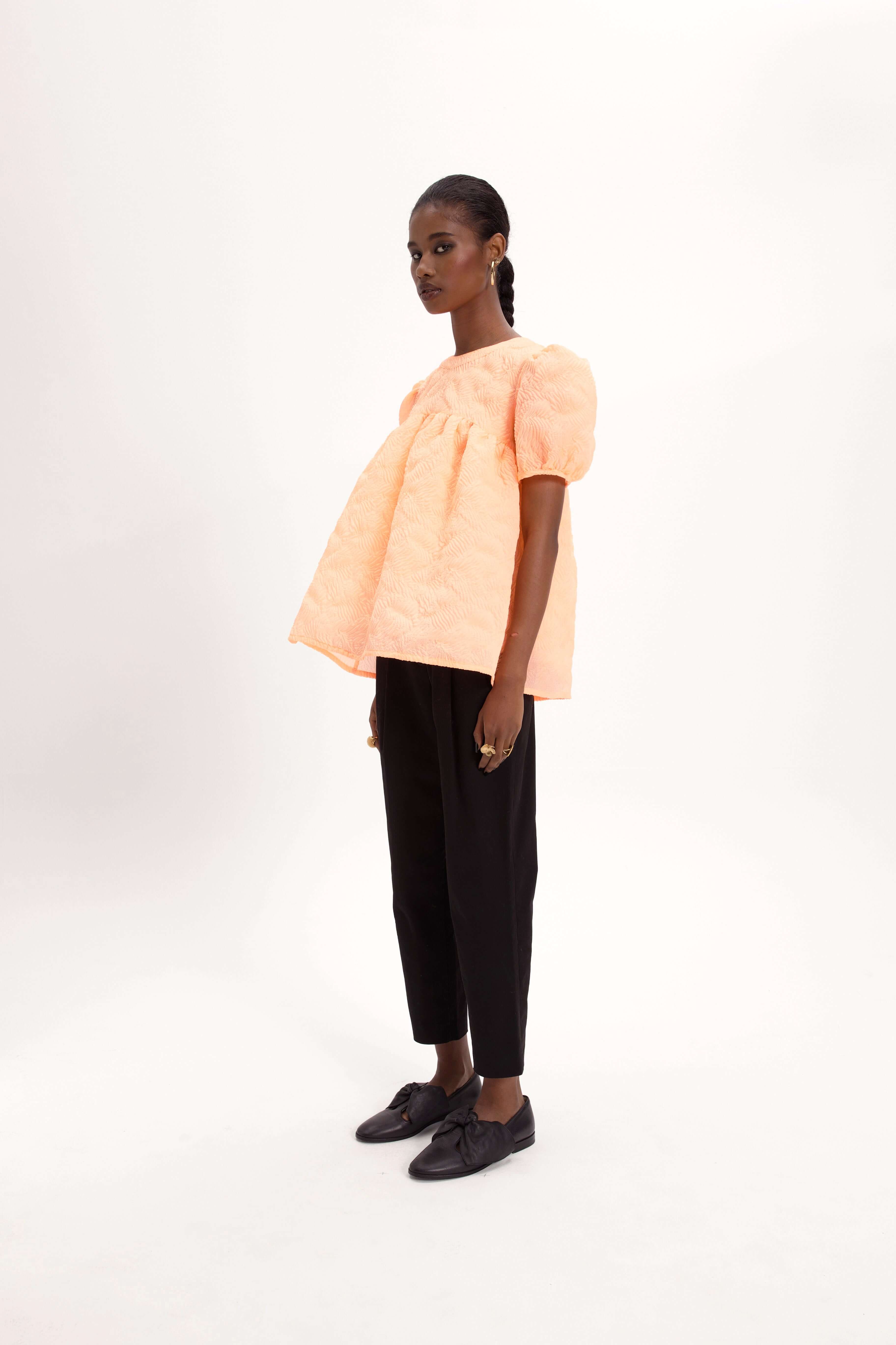 Gaya Blouse in Urchin Roe Canvas