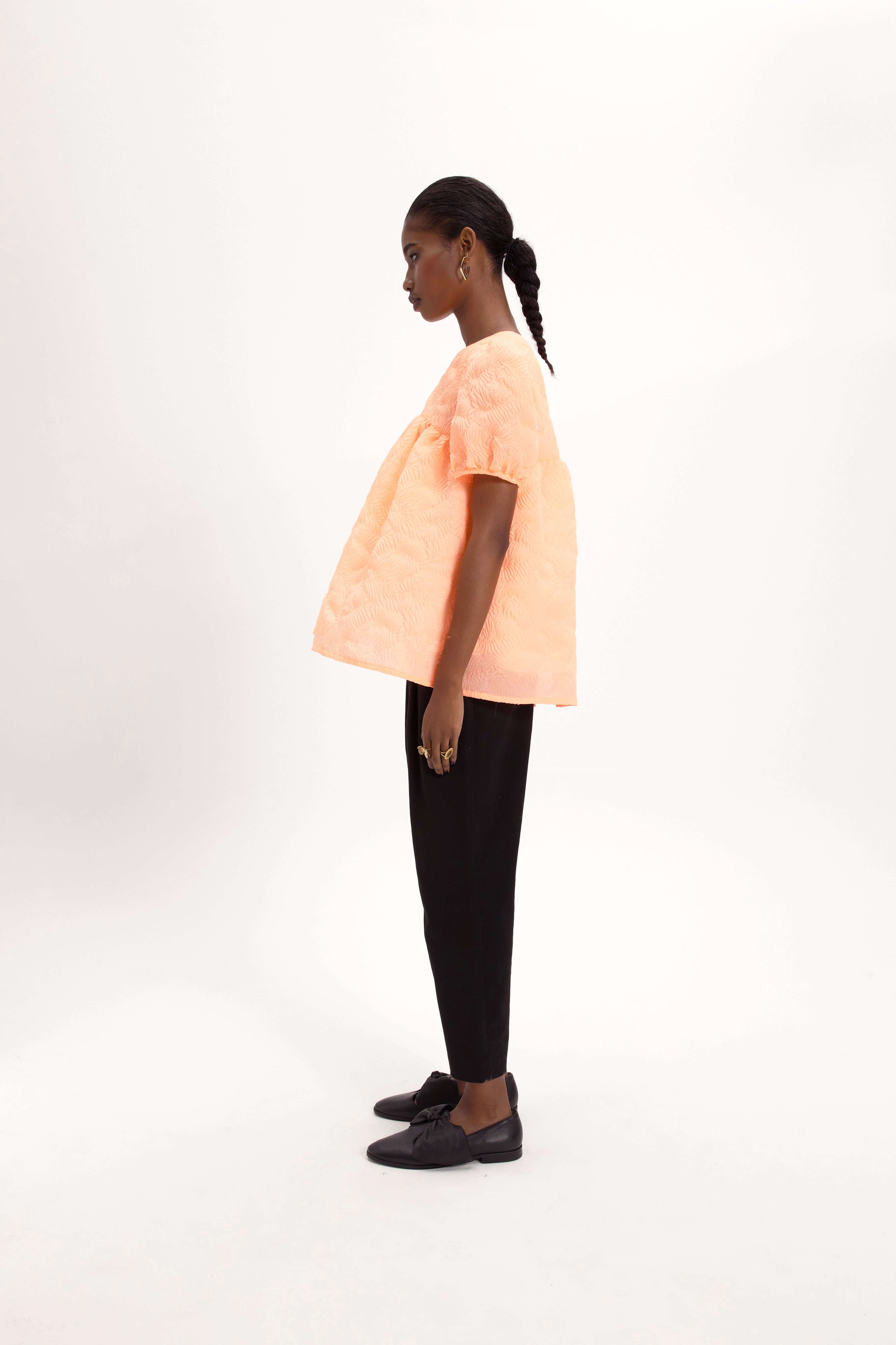Gaya Blouse in Urchin Roe Canvas
