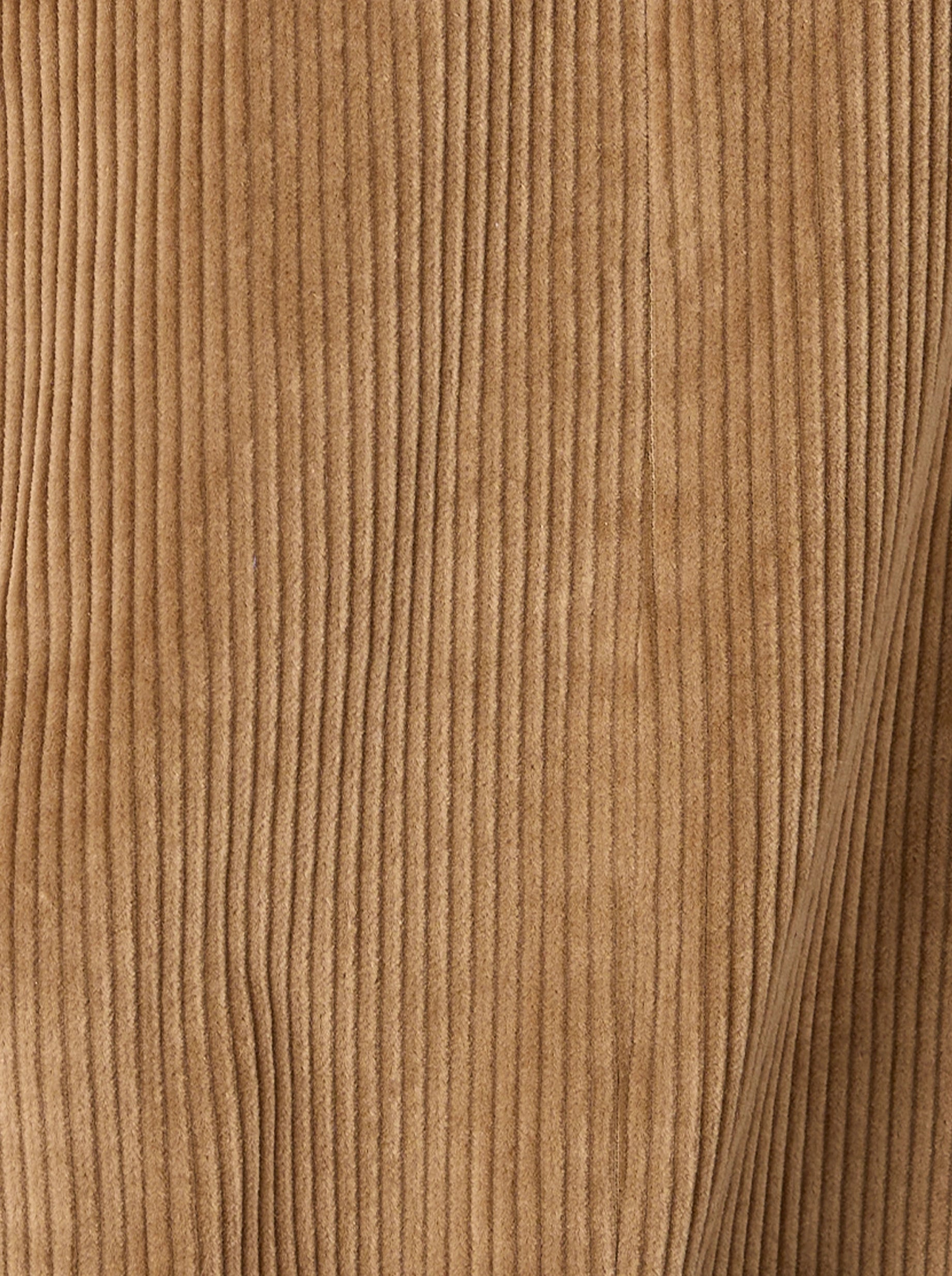 Sonny Crockett blazer in shiny caramel corduroy