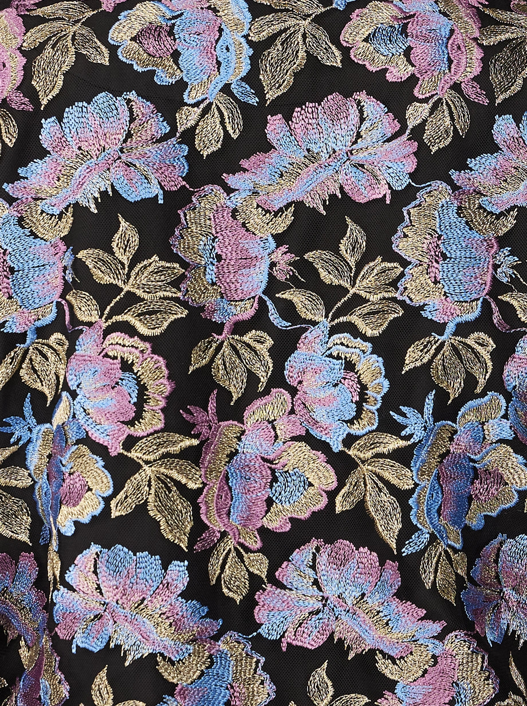 JOAN SHIRT IN FLEURS DE GIVRE EMBROIDERY