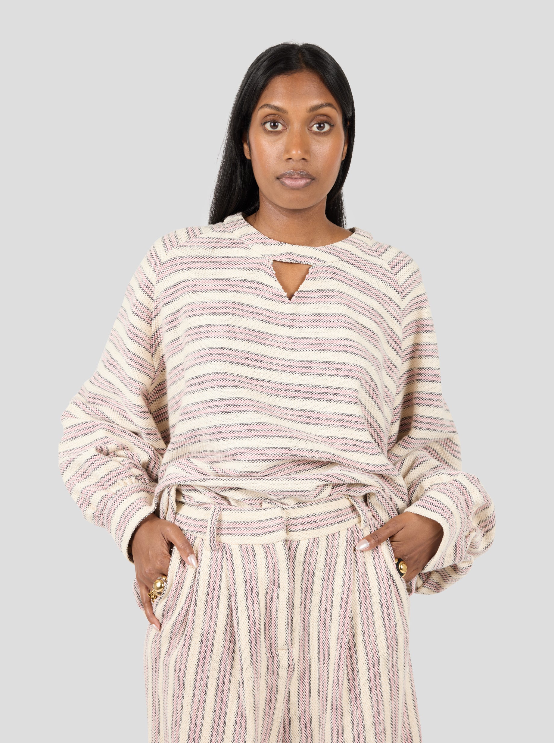 Moor Bermuda in Mississippi Stripes