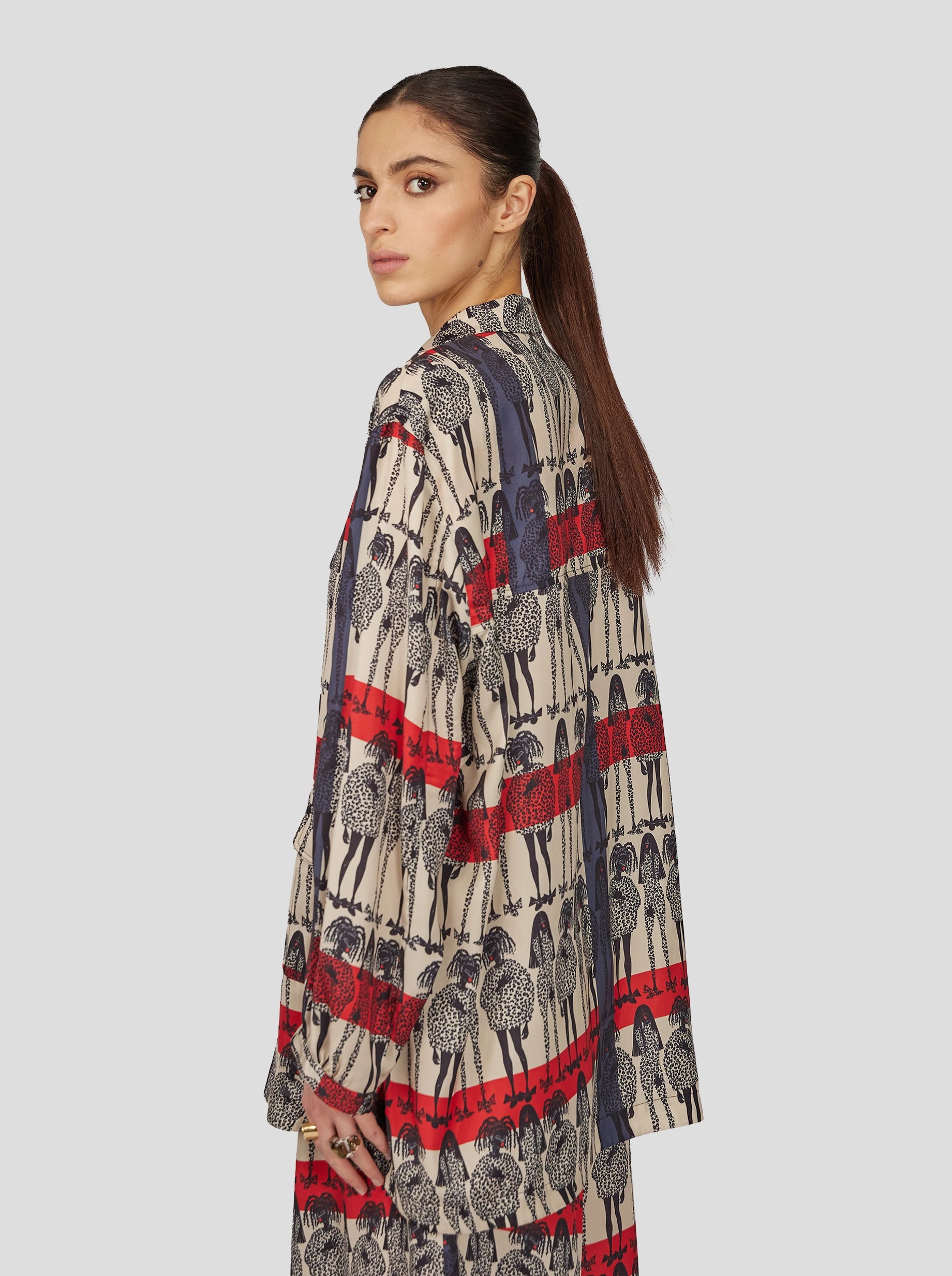 Buffalo Long Shirt in Rift Print