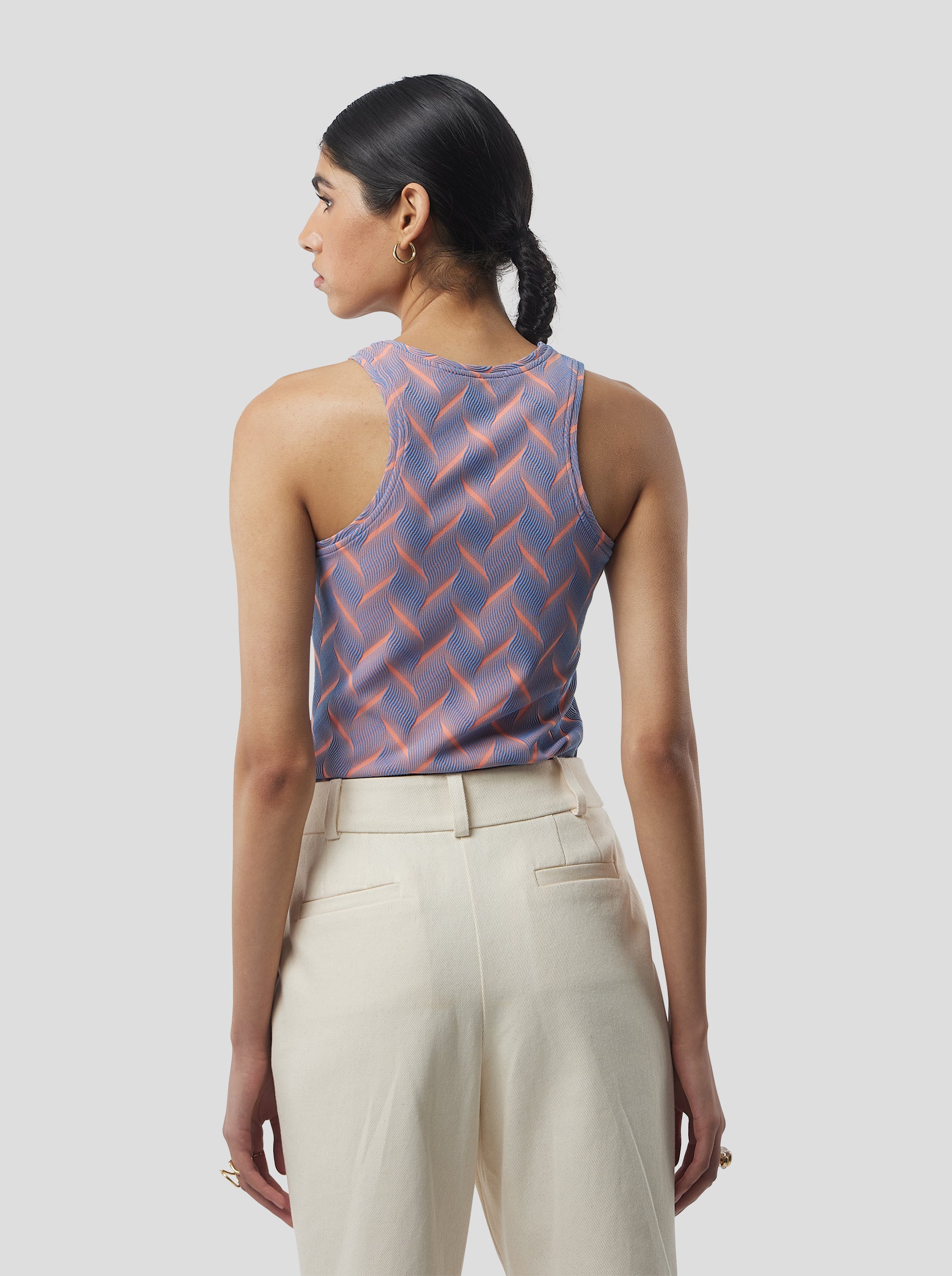 Kloss Top in Quartz Jersey