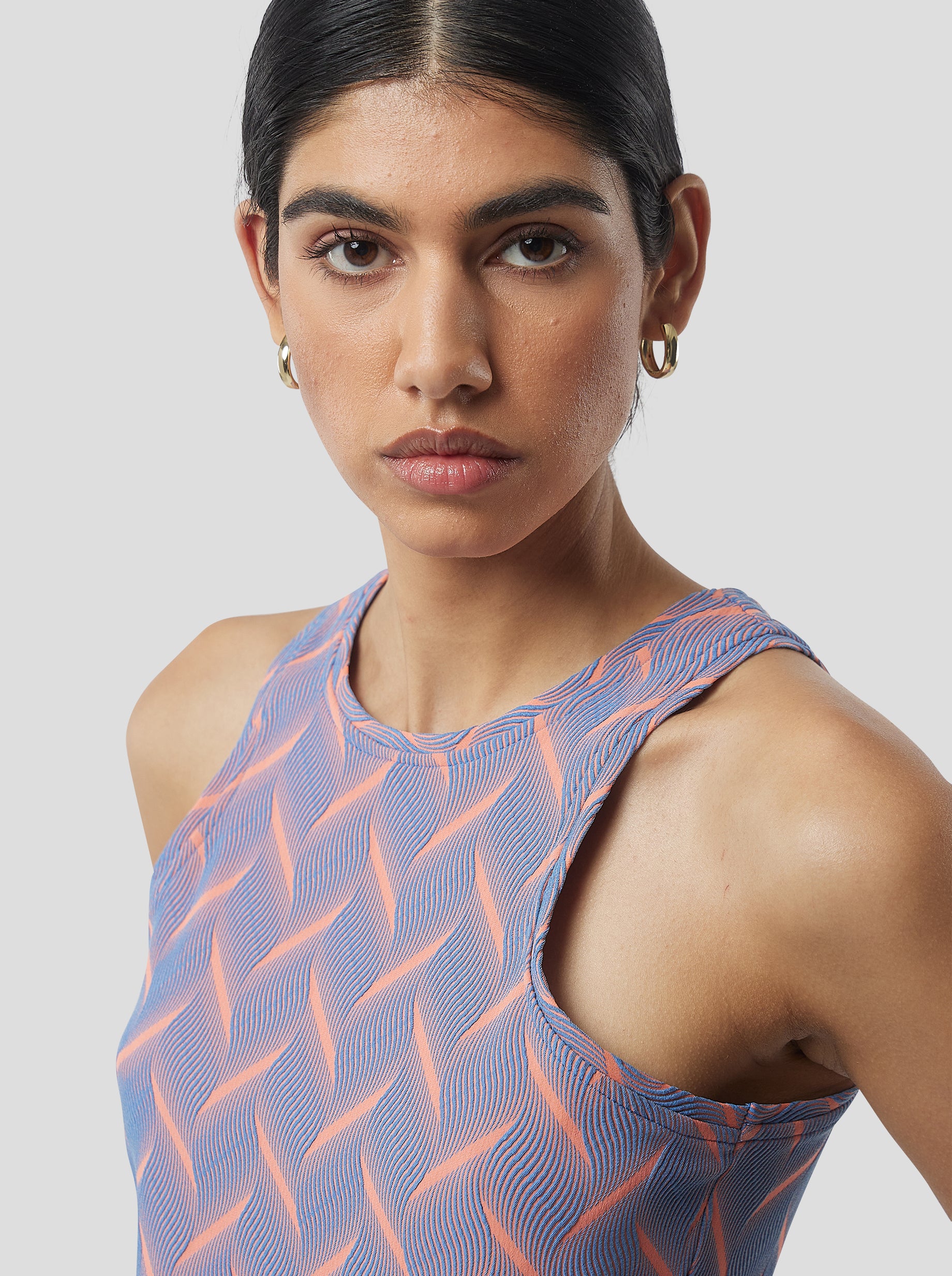 Kloss Top in Quartz Jersey