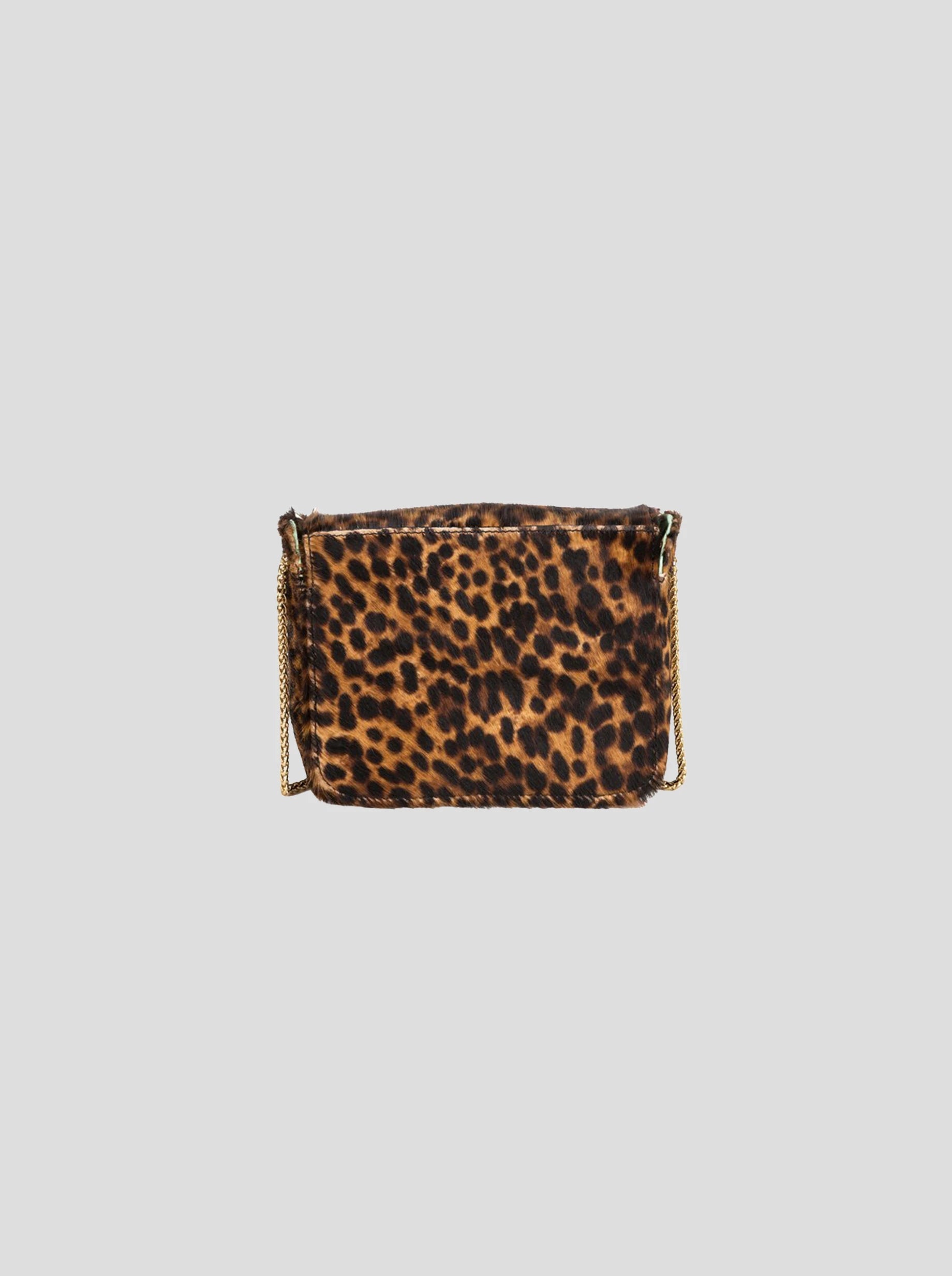 Vivian handbag in leopard printed leather