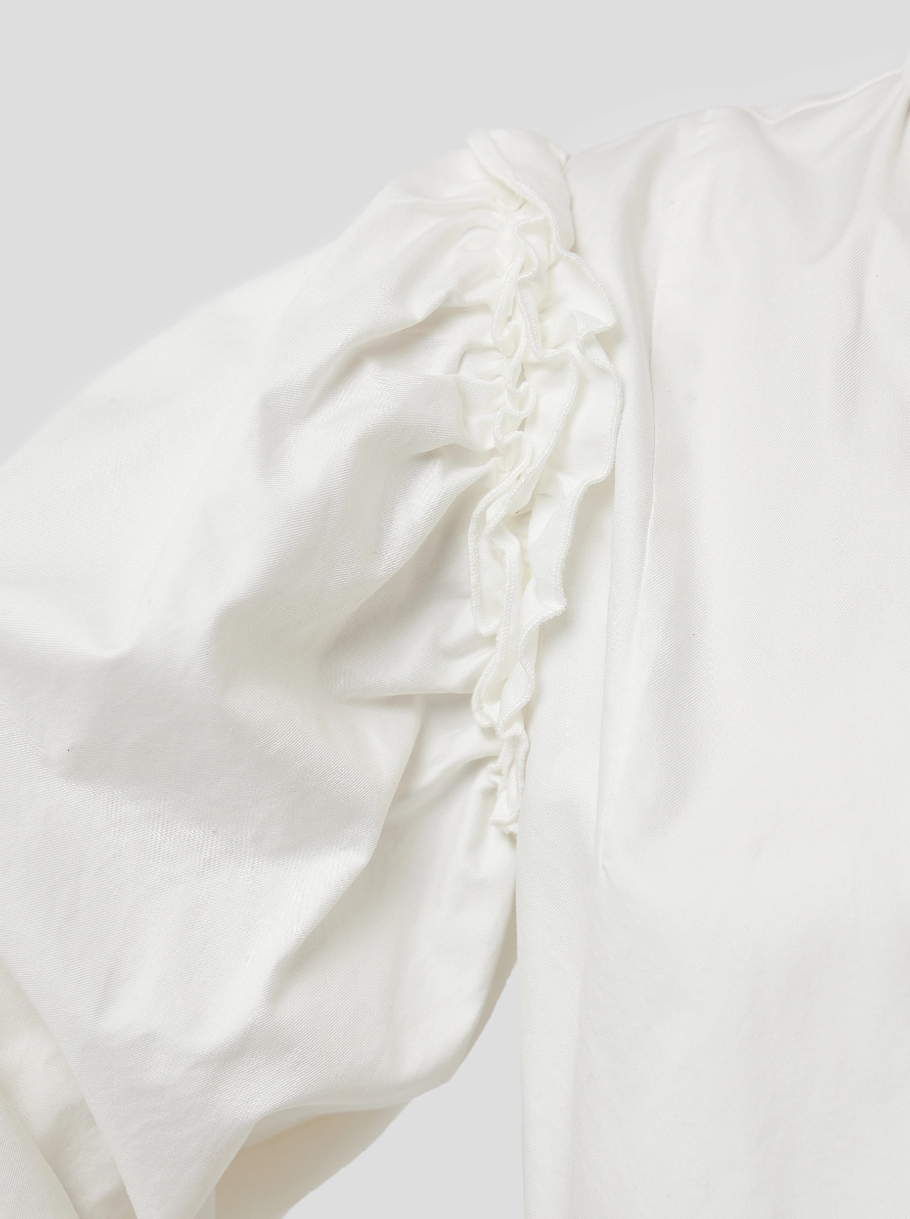Imogen Shirt in White Cotton