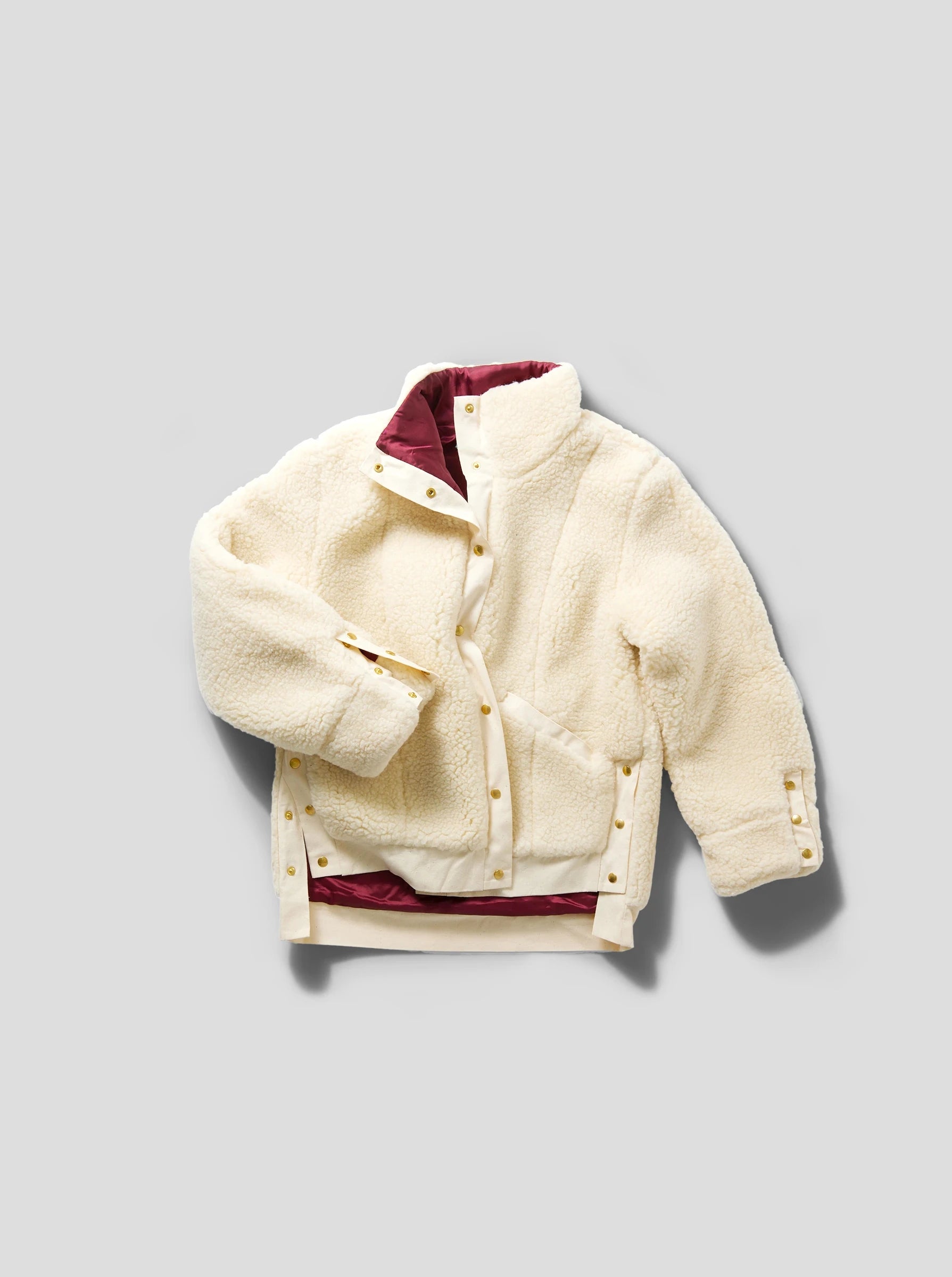 Idol jacket in natural wool