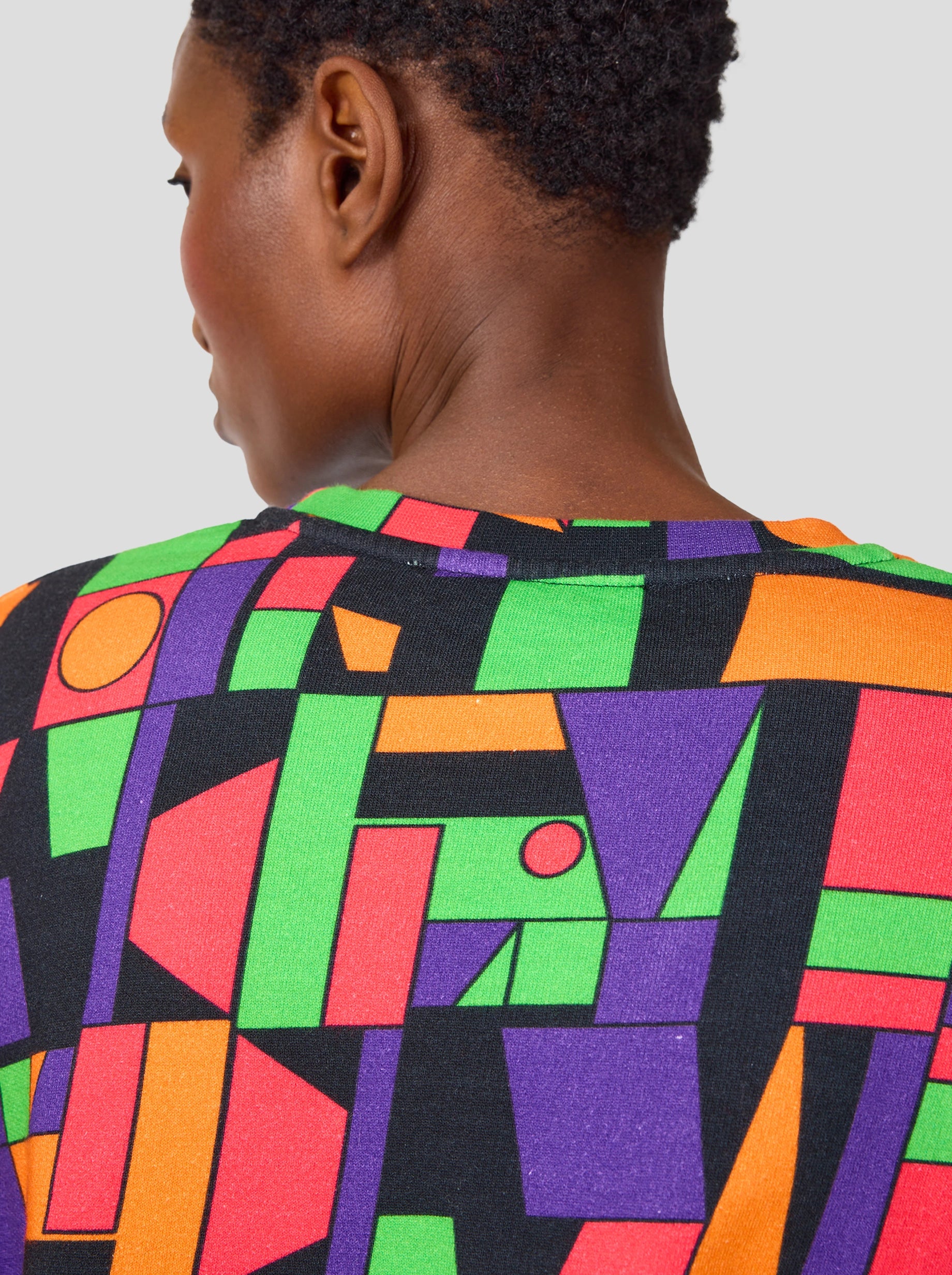 Harlem Jumper in Frequencies Print