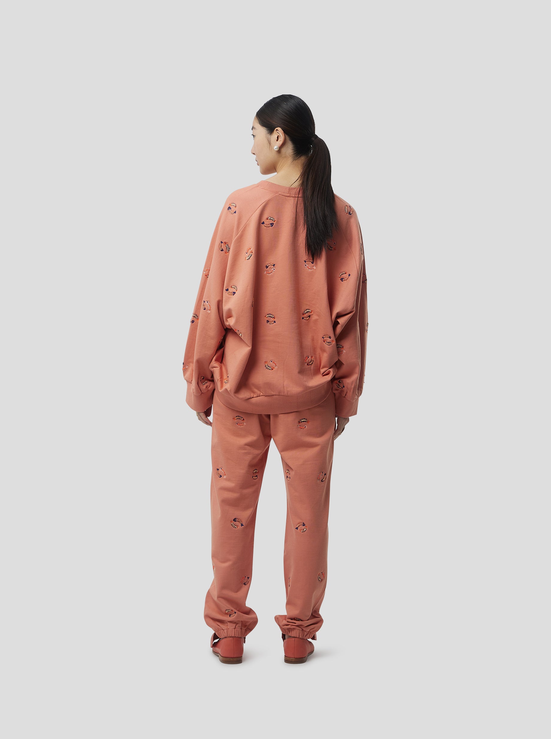 Kiara Tracksuit Pants in Fishbone