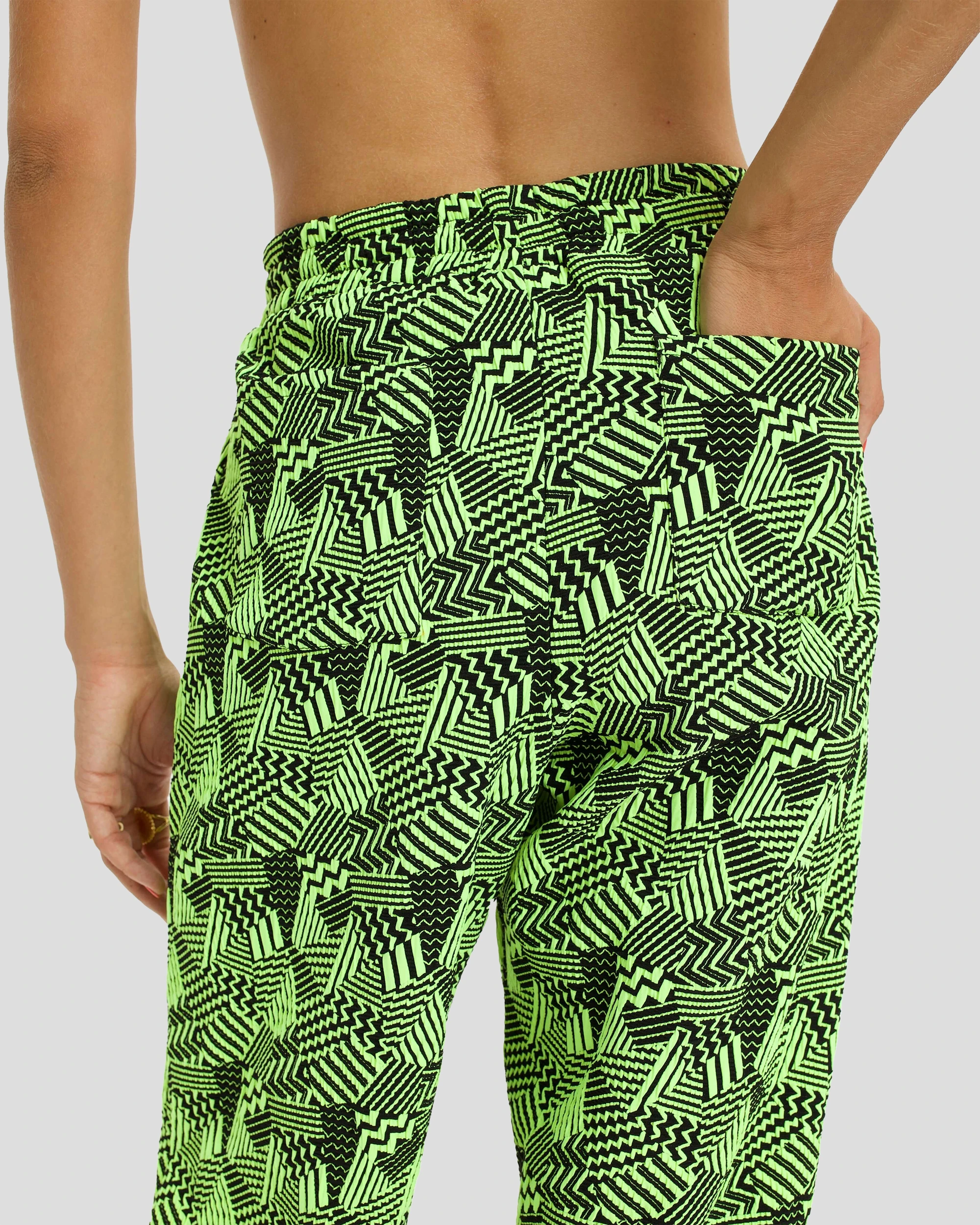 Kiara Sweatpants in Neon Citrus Fizz