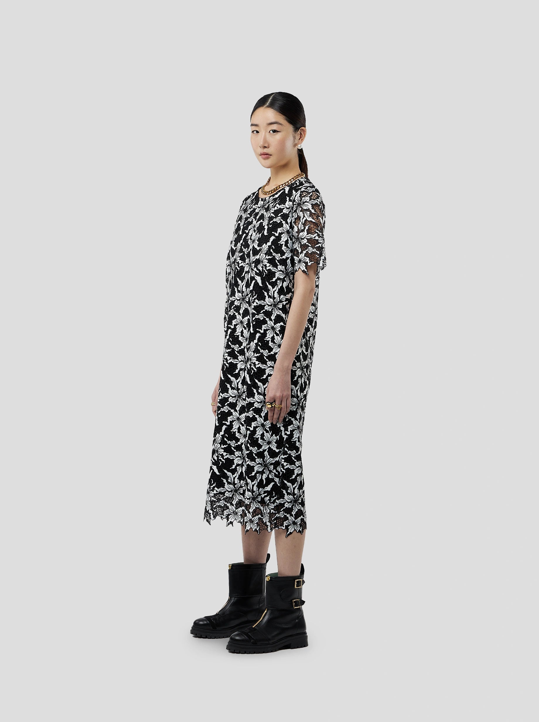 Marshall dress in Night Shift lace