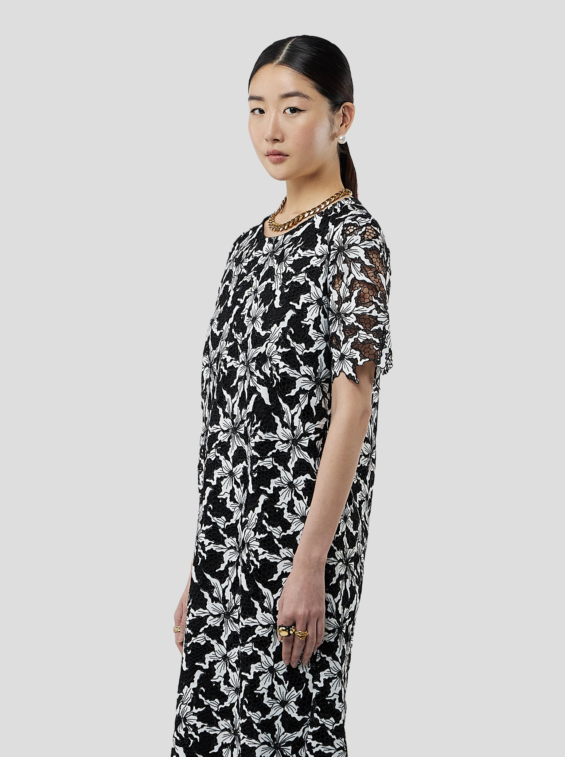 Marshall dress in Night Shift lace