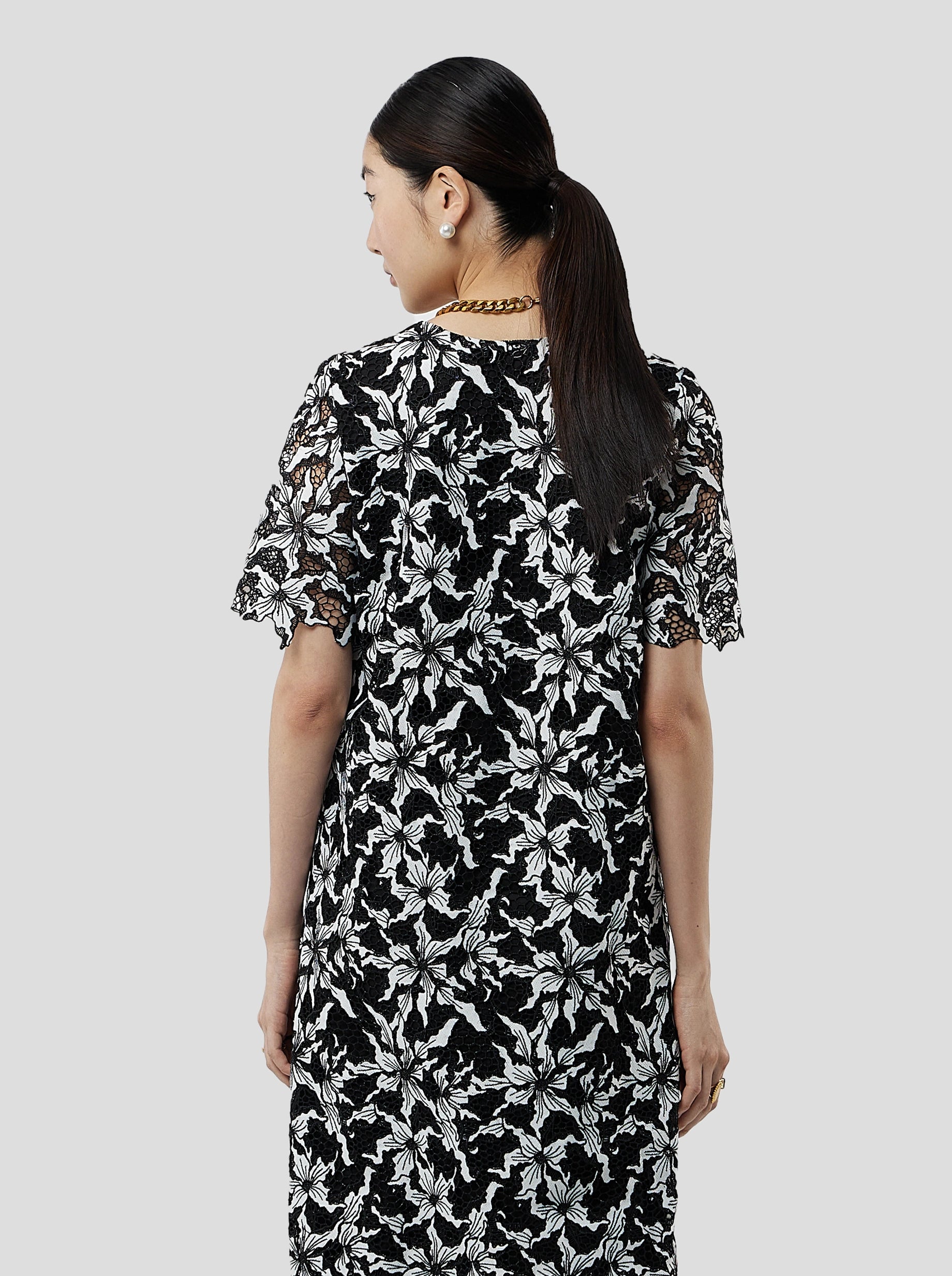 Marshall dress in Night Shift lace