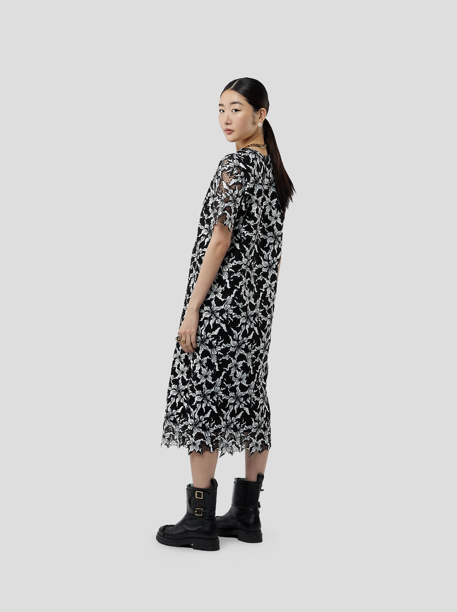 Marshall dress in Night Shift lace