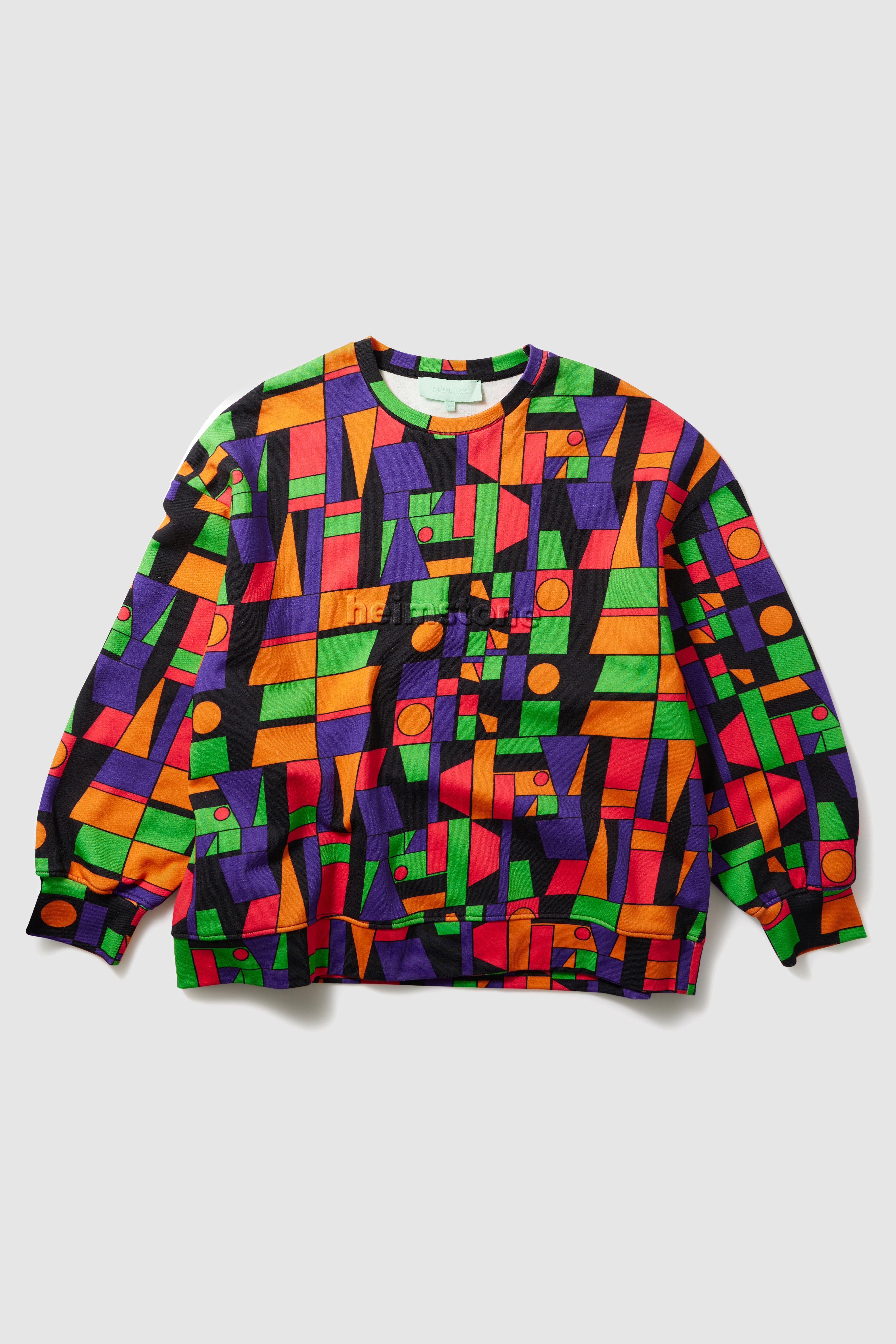 Harlem Jumper in Frequencies Print