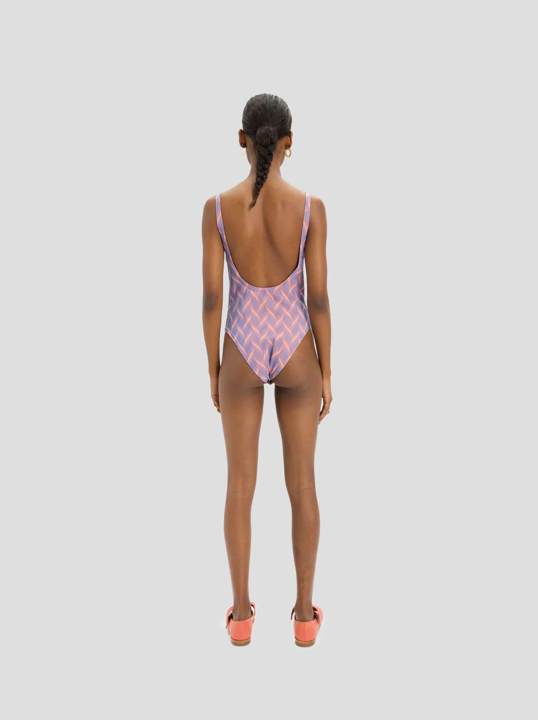 Otis Swimsuit in Quartz Jersey