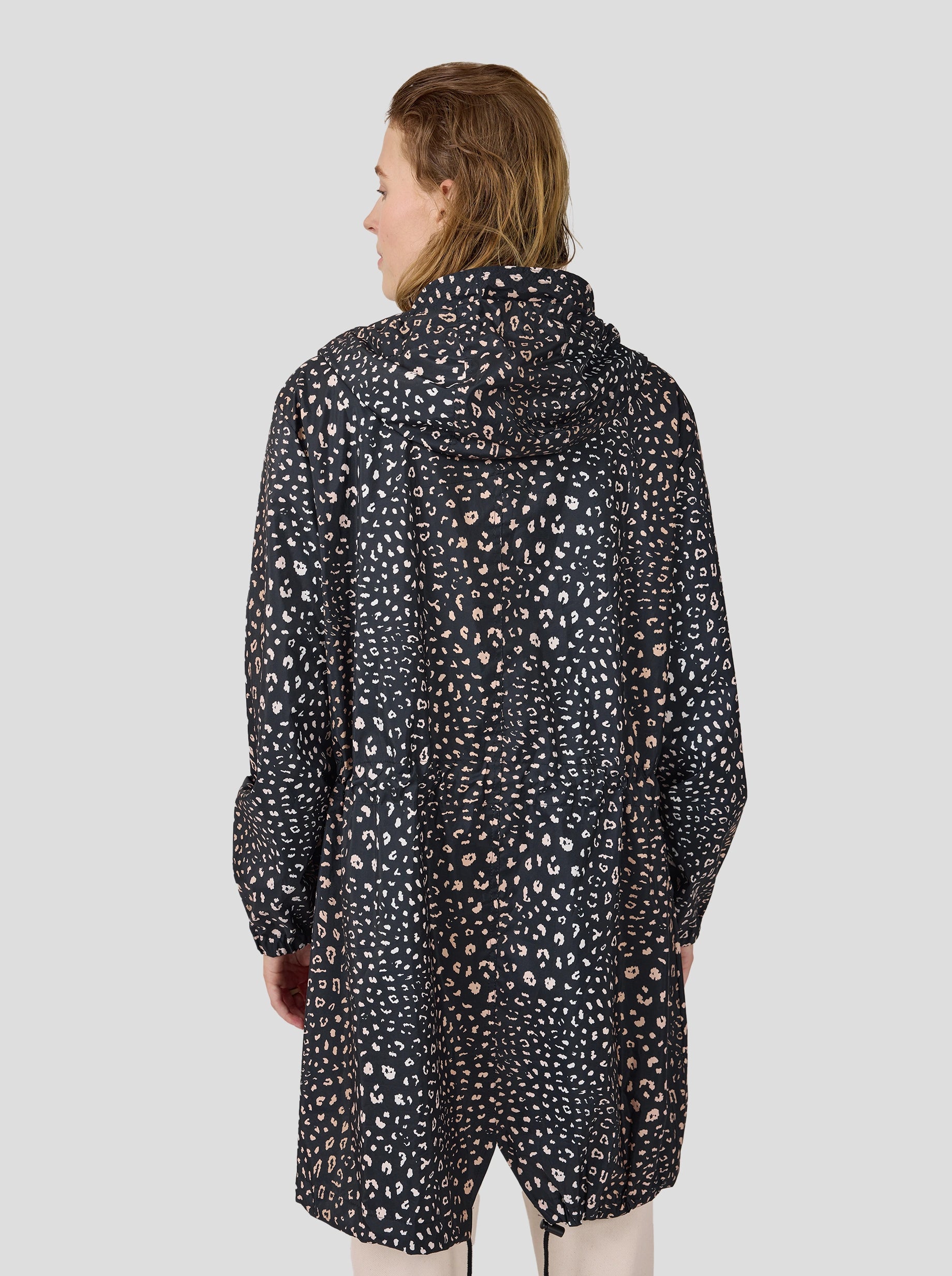 Onur parka in Leopard print