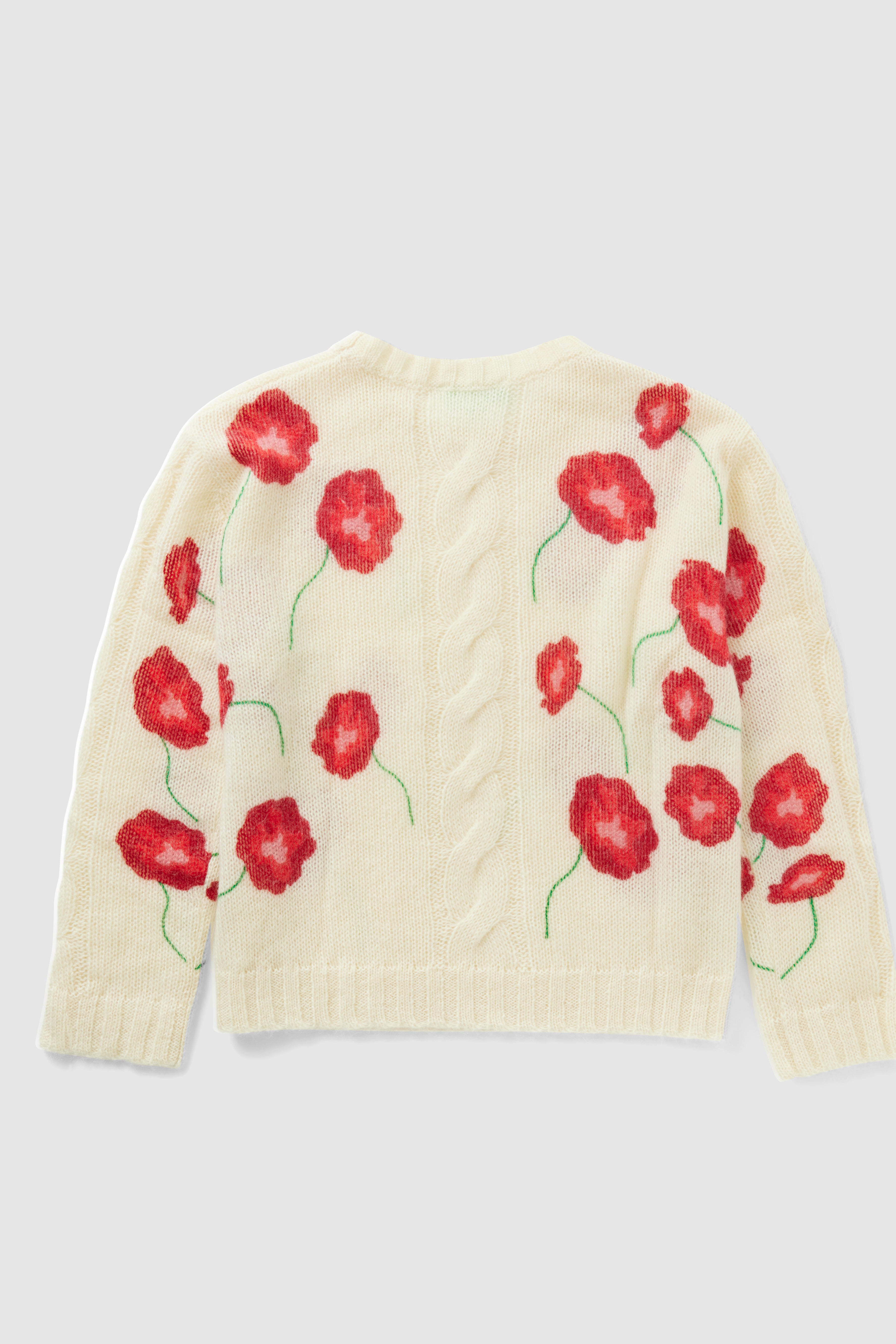 Ellis sweater in white Poppy knit