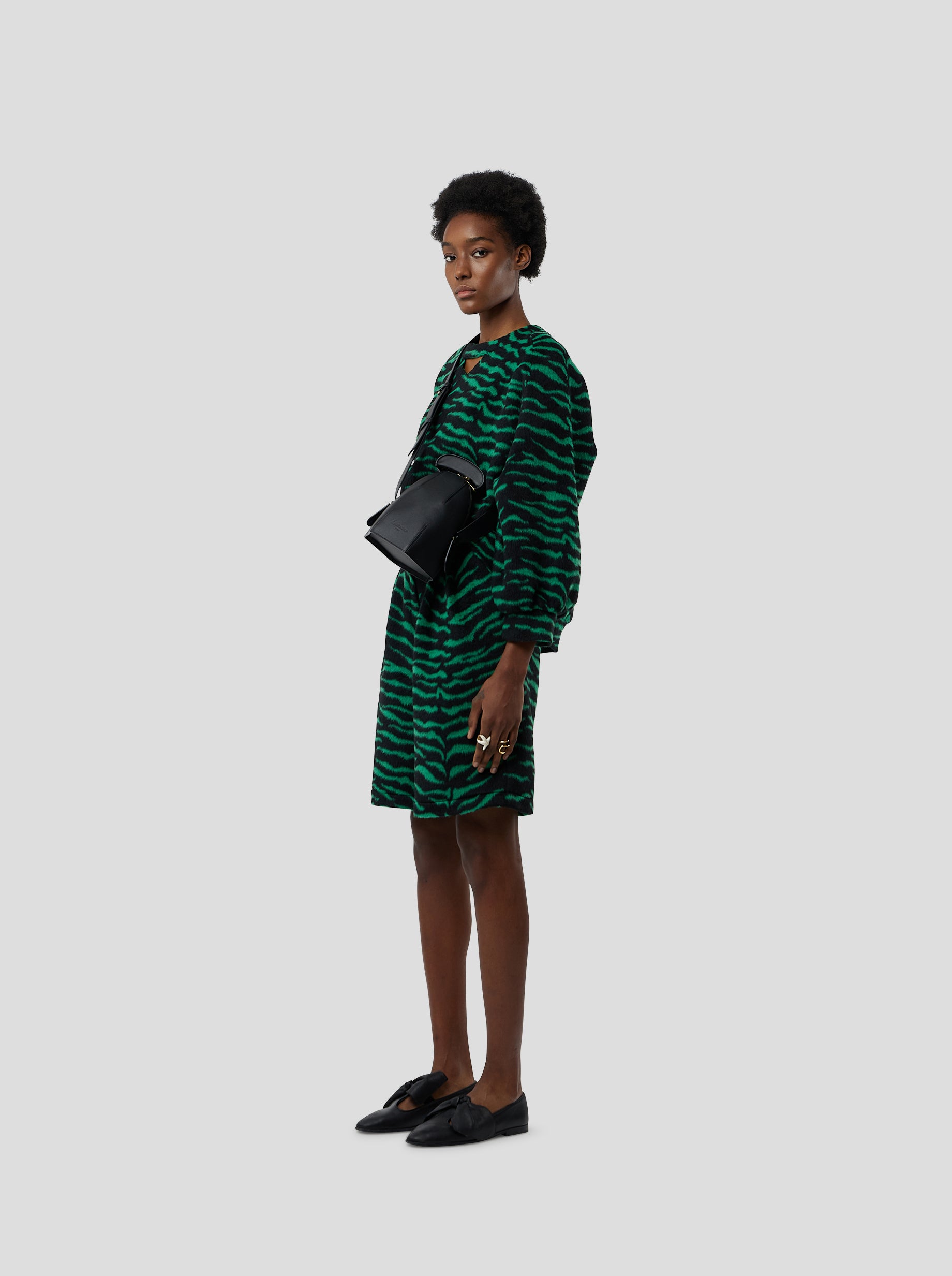 Moor Bermuda in Forest Green Zebra Wool