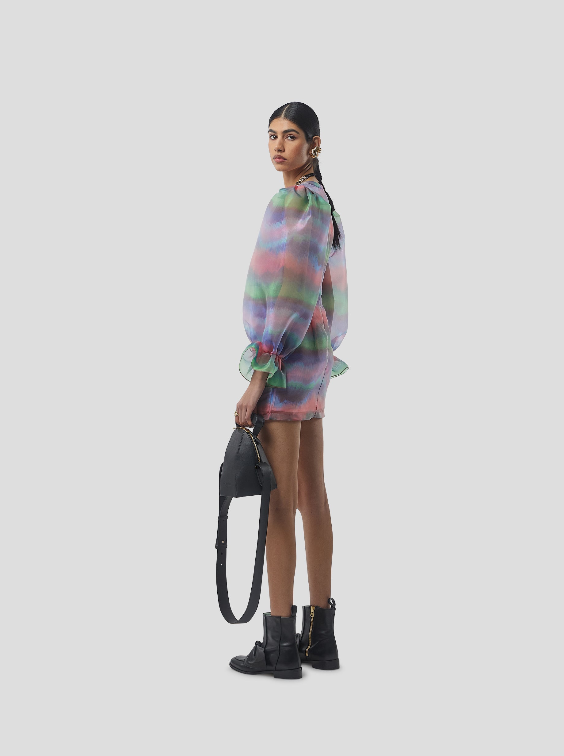 Cheetah Dress in Opalys Print