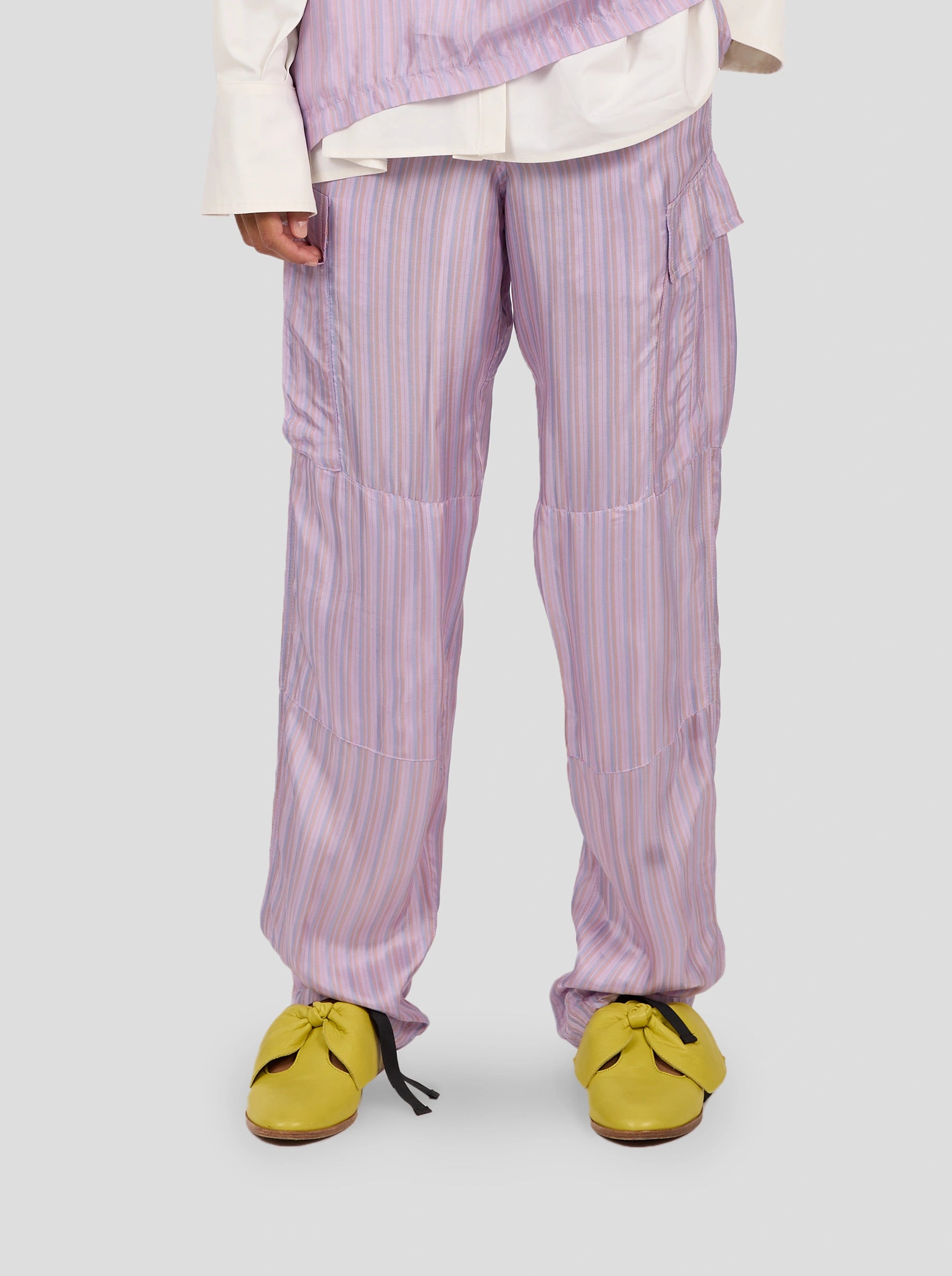 Santino Pants in Misty Stripes