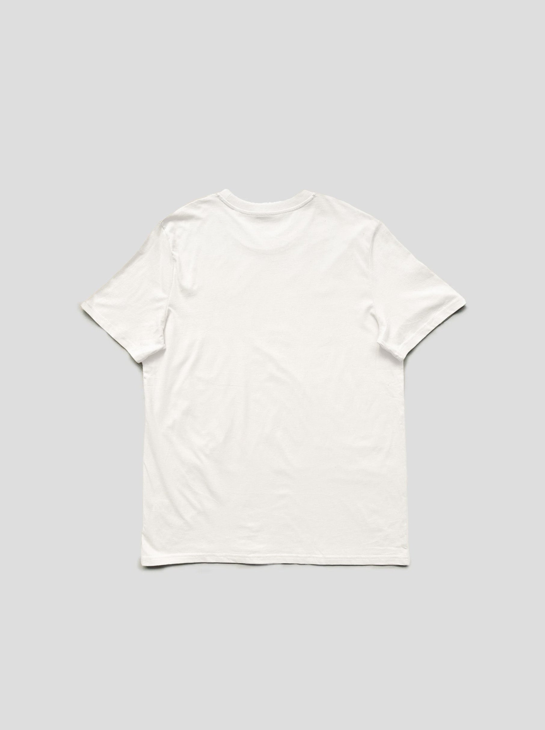 Collectible Unisex T-Shirt in White with White Heimstone Logo
