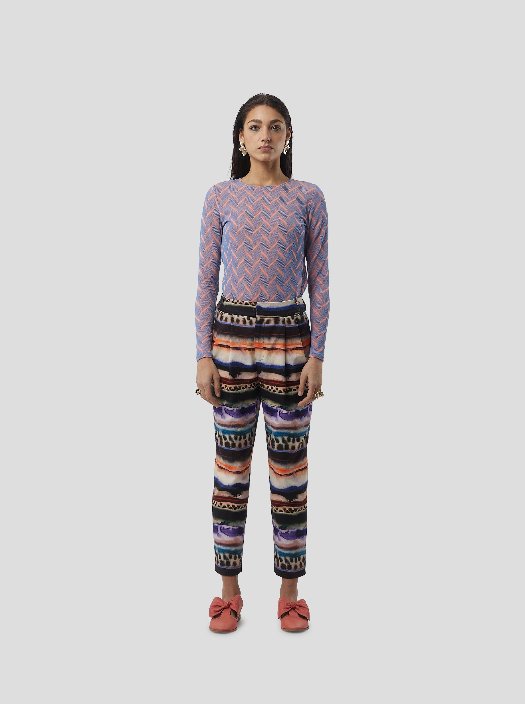 Gabriel Pants in Edgewalk print