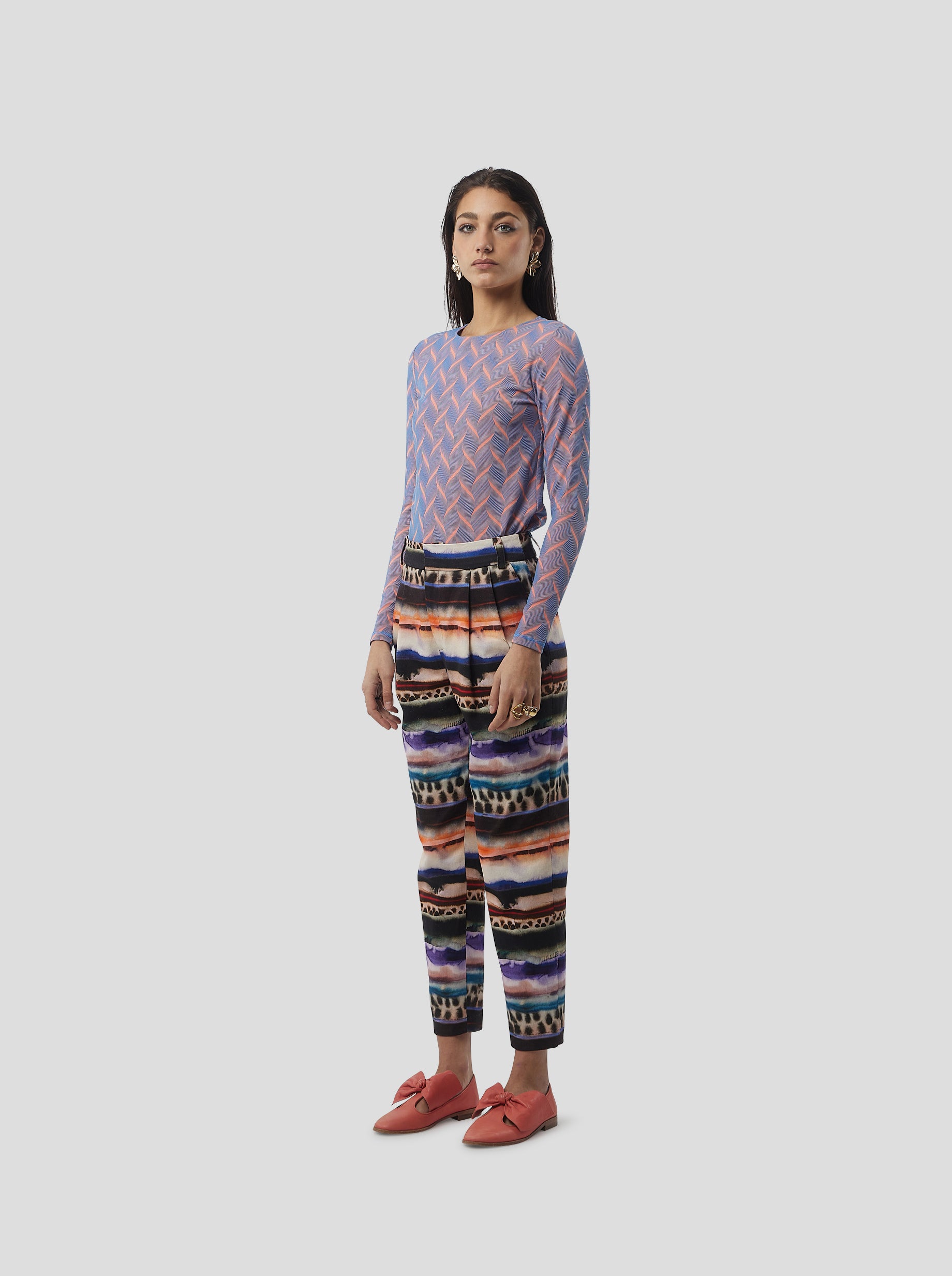 Gabriel Pants in Edgewalk print