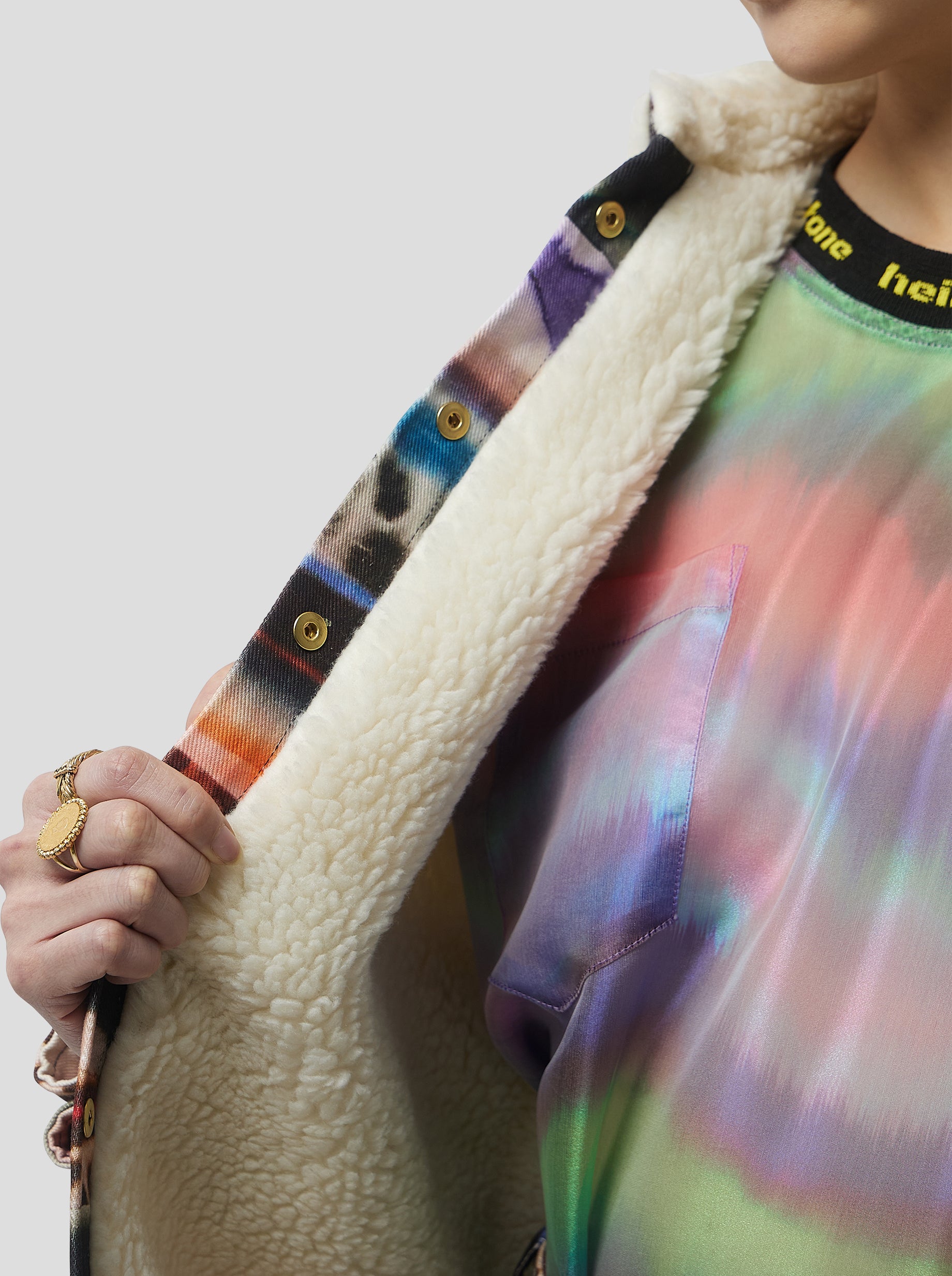 Dori Overshirt in Edgewalk print