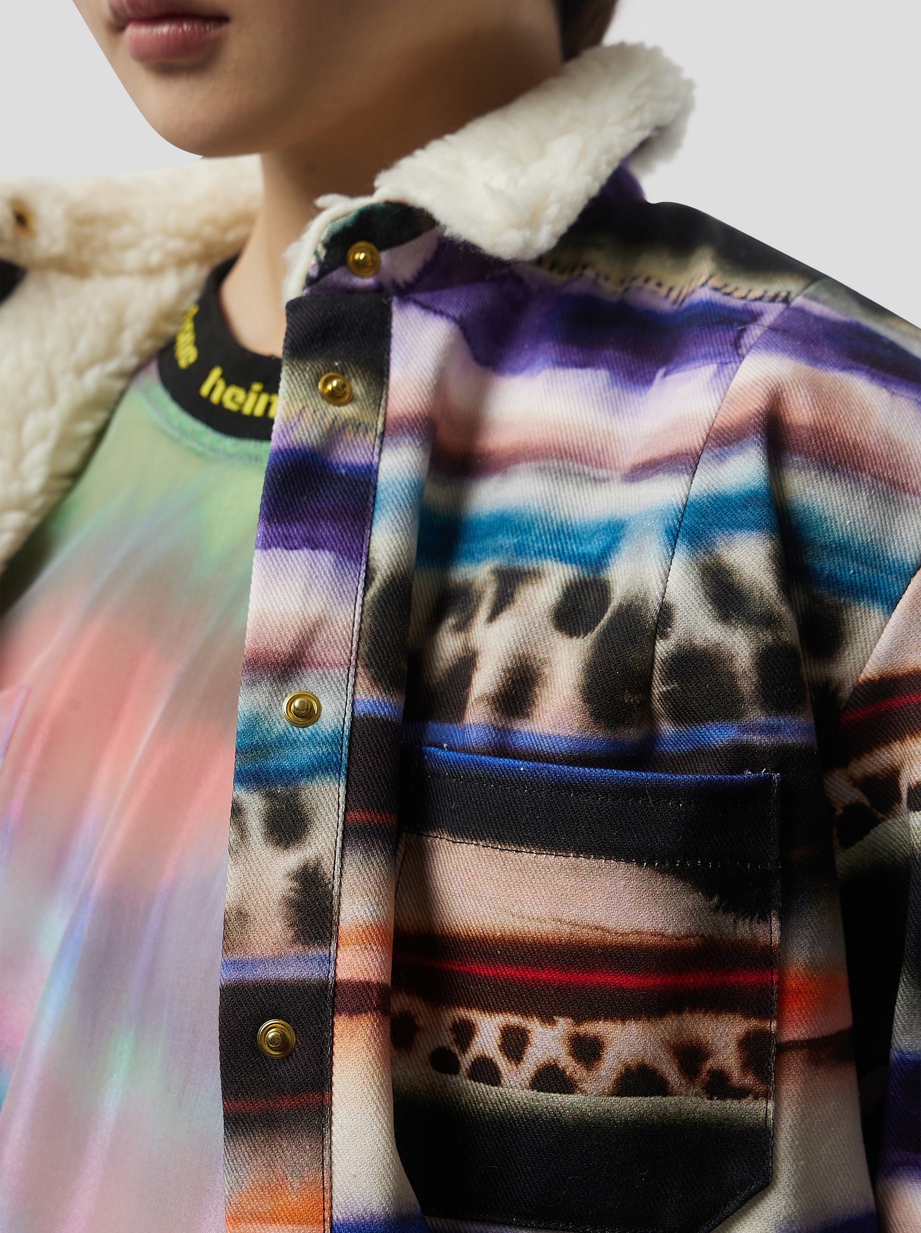 Dori Overshirt in Edgewalk print