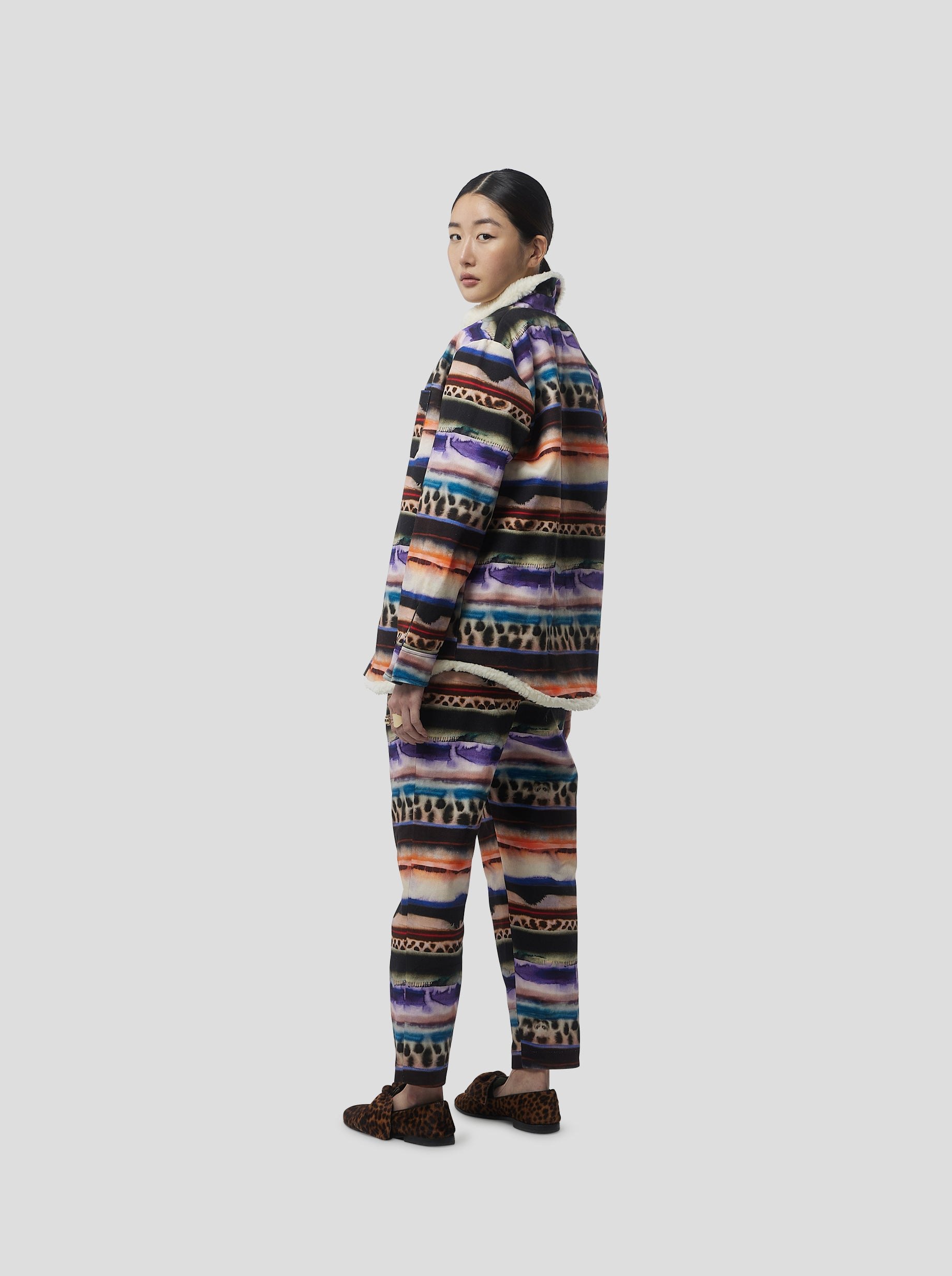 Dori Overshirt in Edgewalk print
