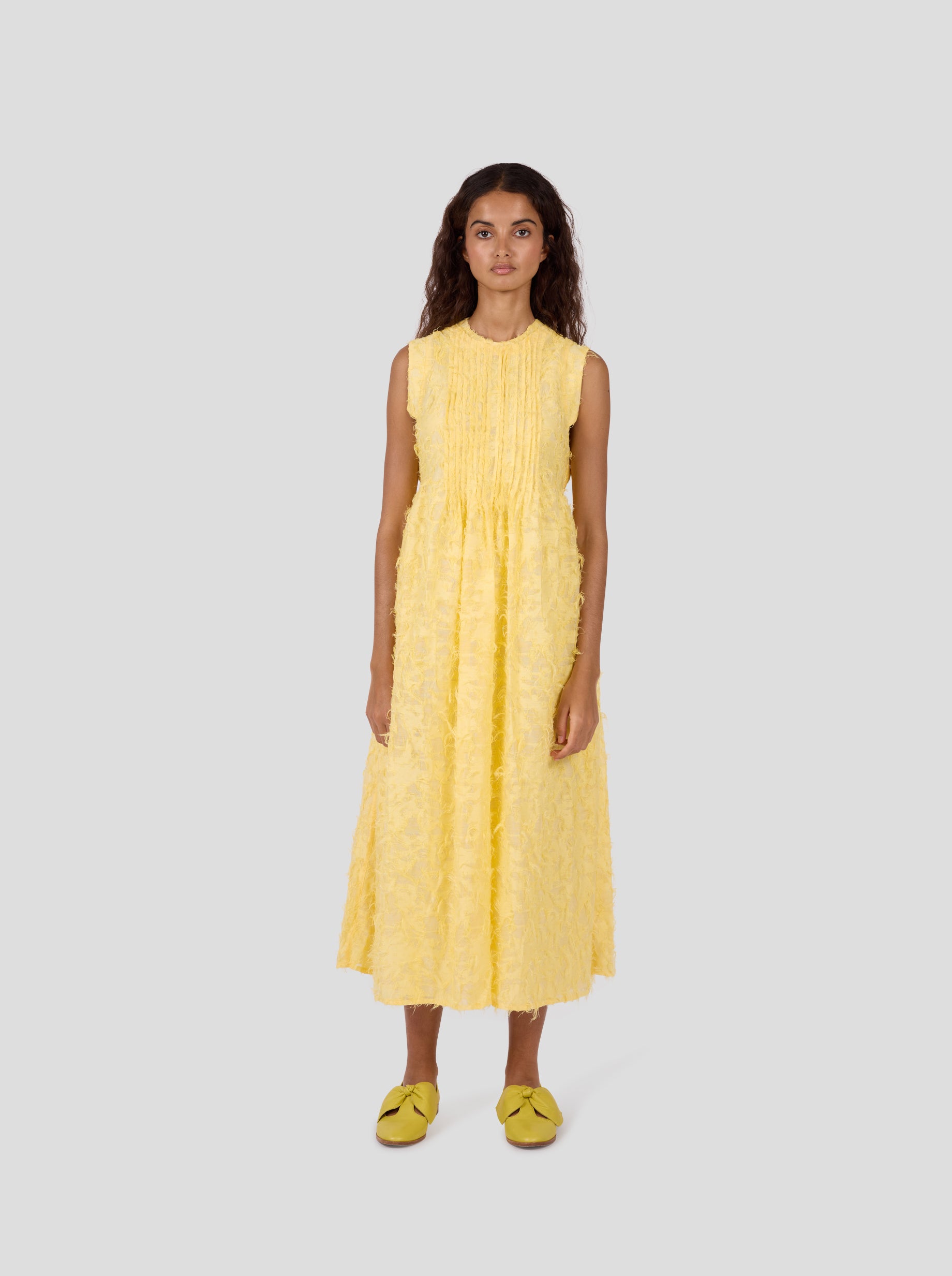 Thelma Summer Dress Fragmented Plumetis