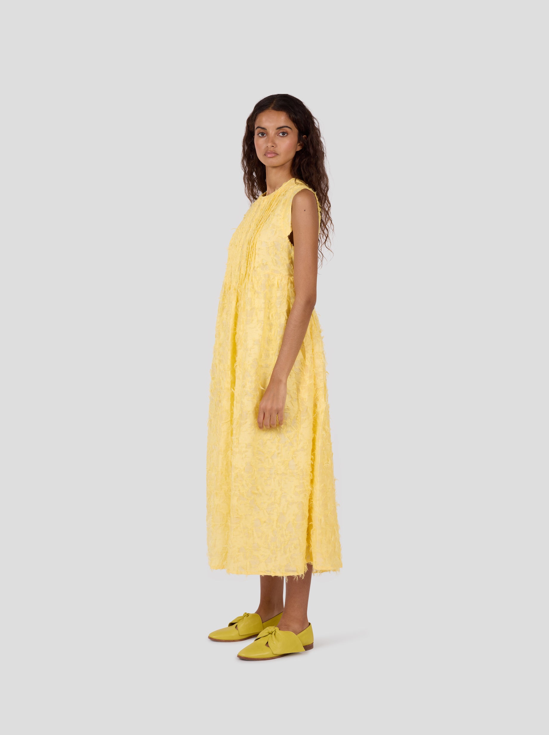 Thelma Summer Dress Fragmented Plumetis