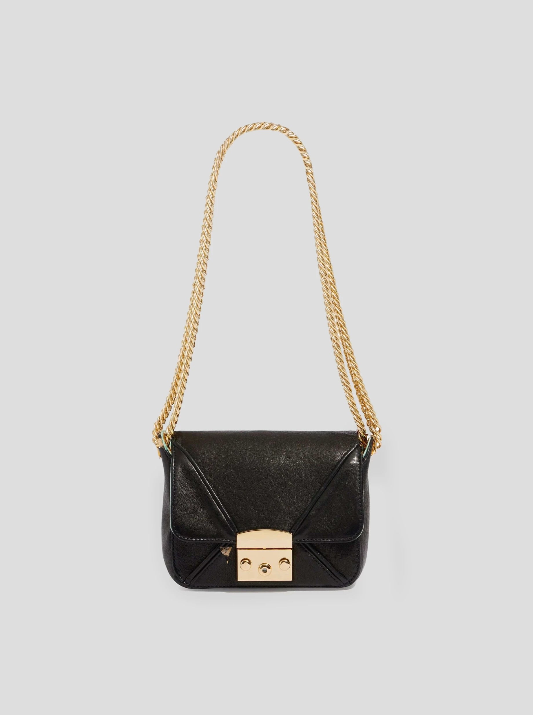 Vivian Handbag in Black Leather