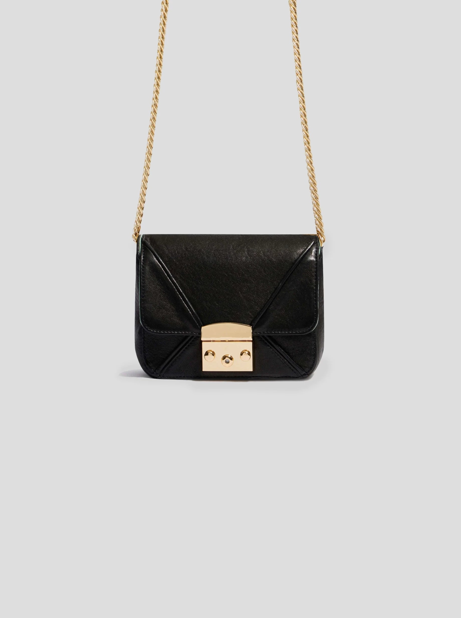 Vivian Handbag in Black Leather