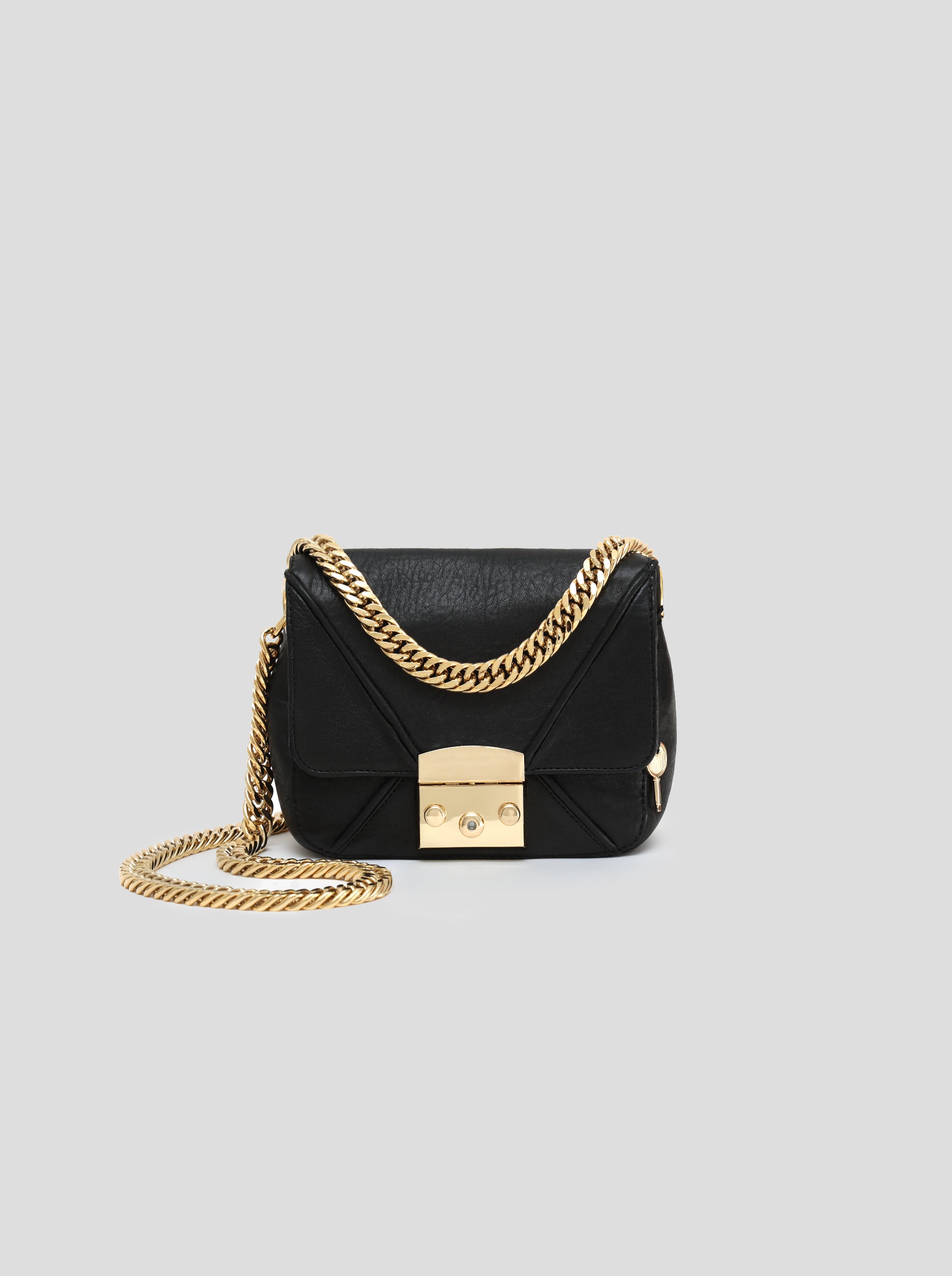 Vivian Handbag in Black Leather