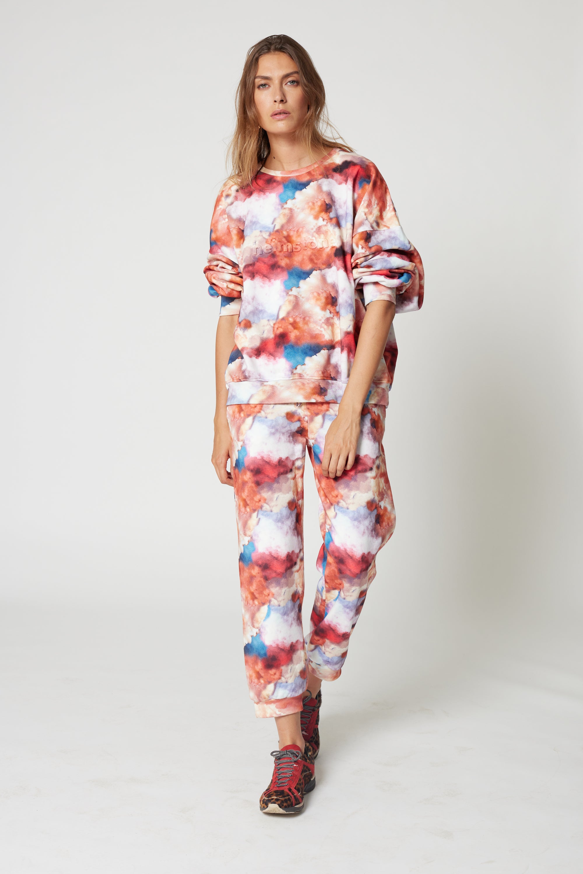Melchior pants in Madone print