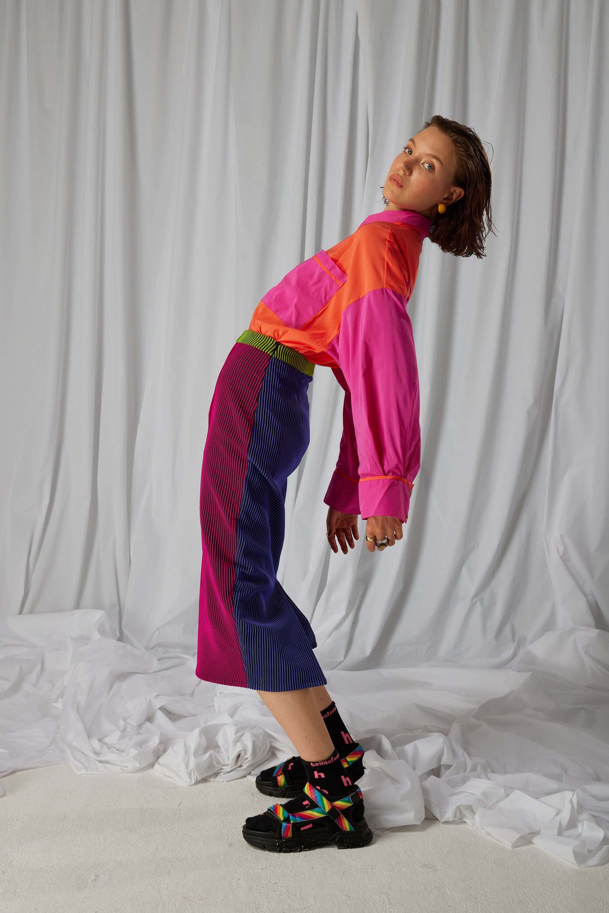 Fox skirt in Oxide Ottoman