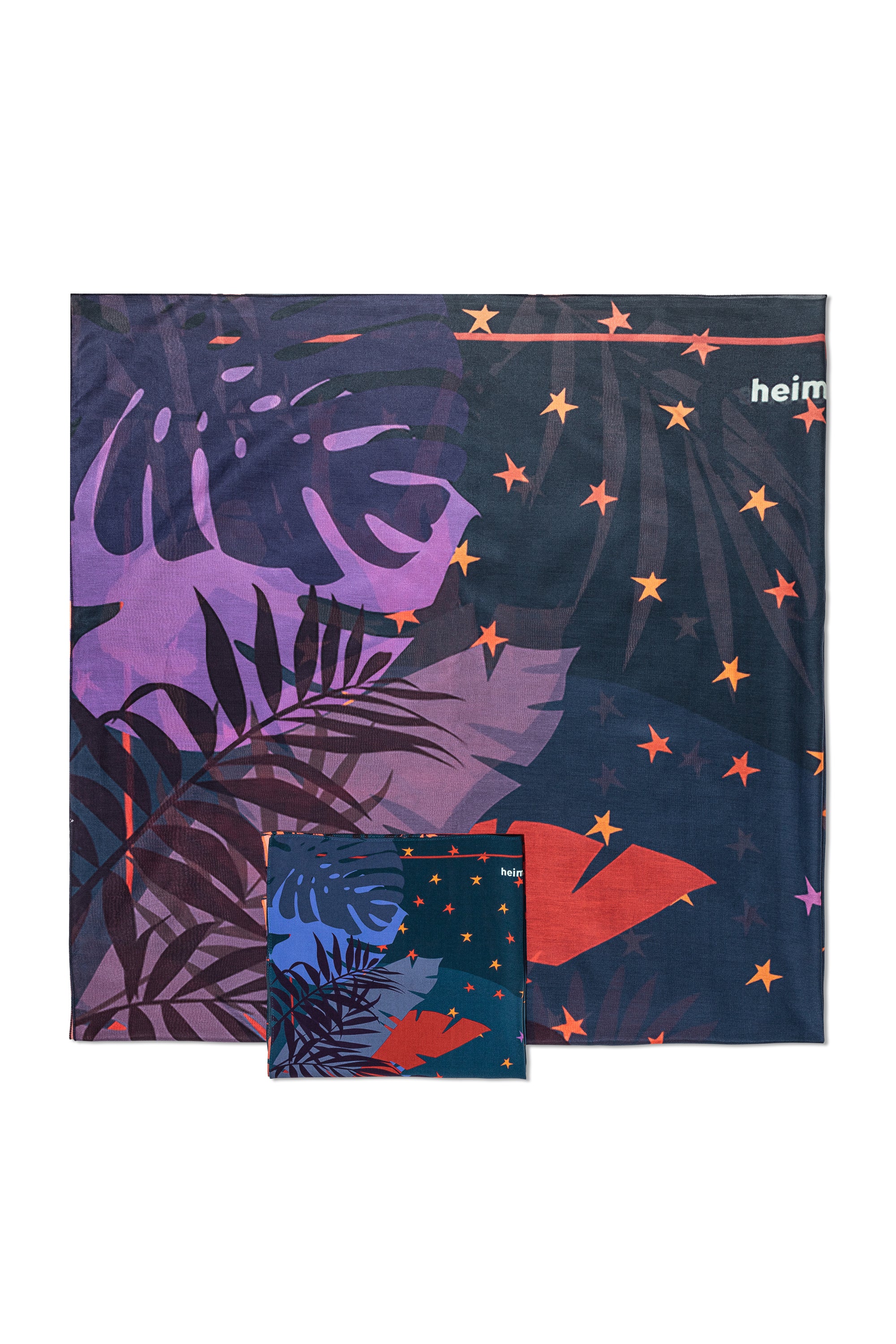 Le Baume - Large scarf in Gorilla print