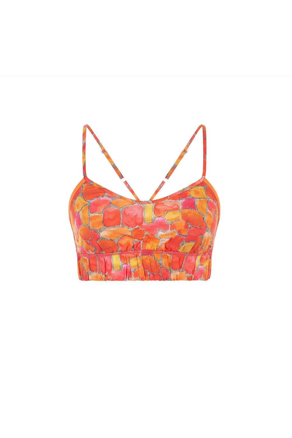 Bralette in Sun Kiss print | Heimstone