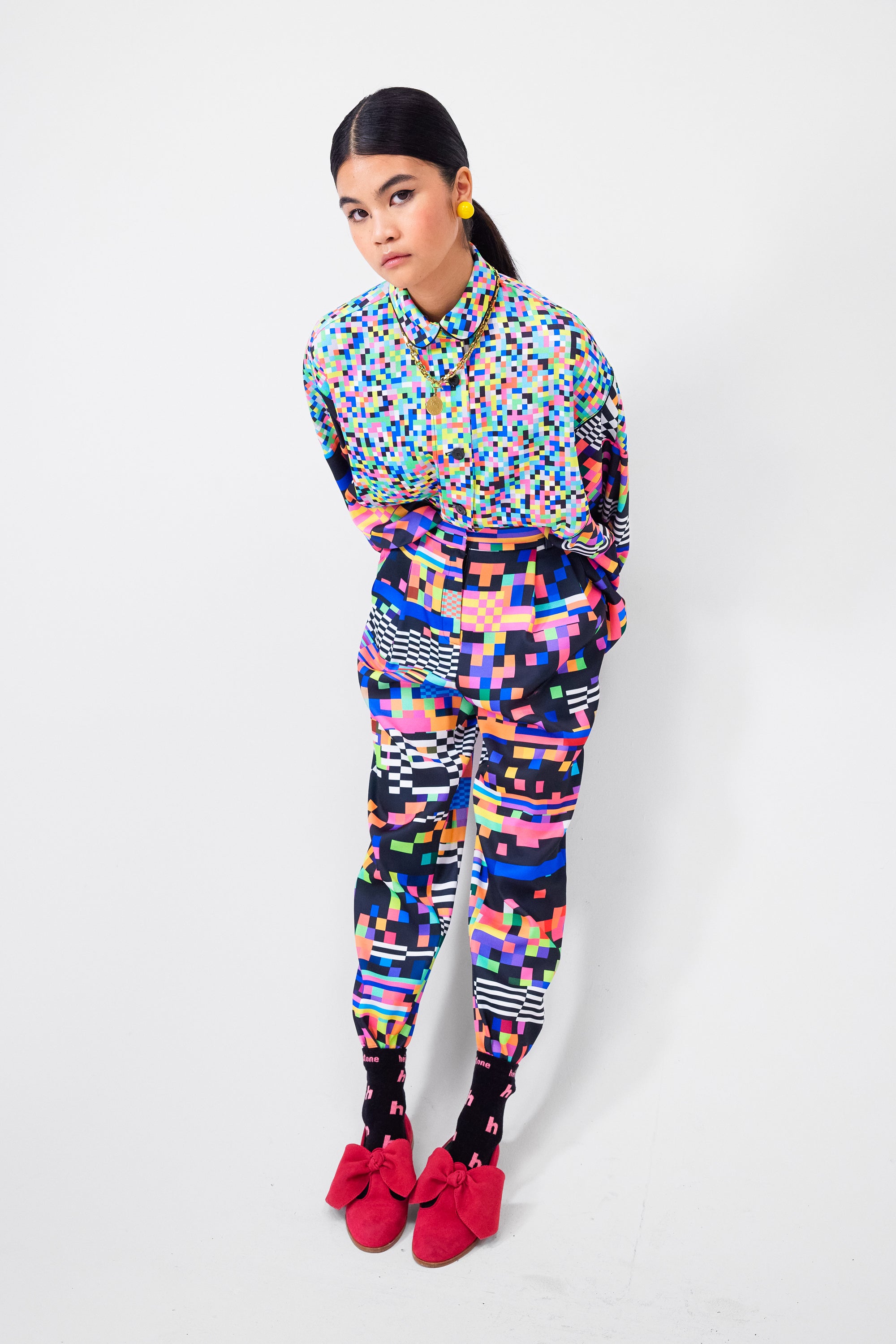 Gabriel pants in Zapping print