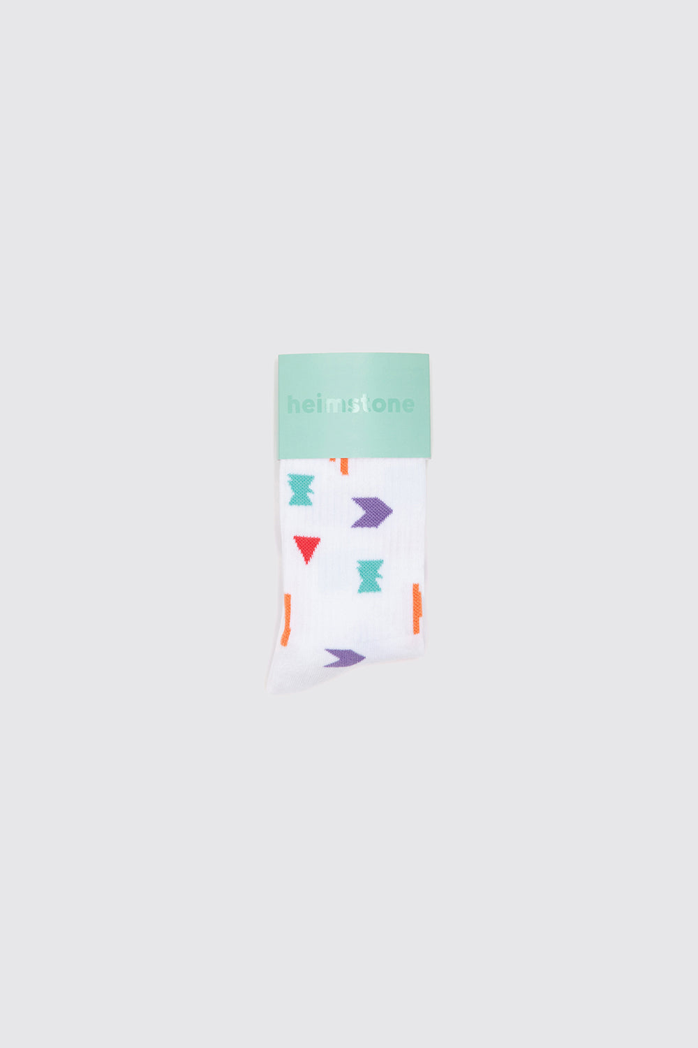 Sport socks in neon print