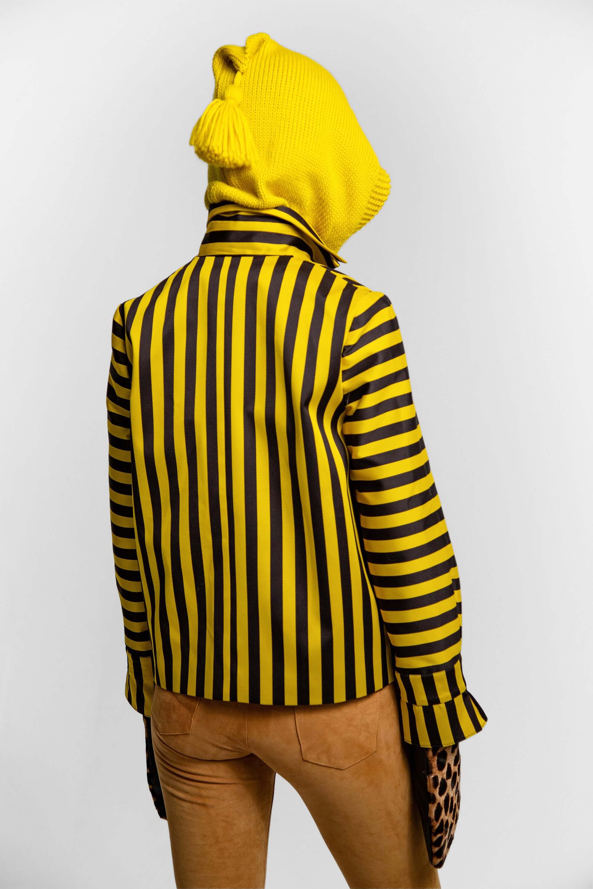 Coco jacket in bee stripes