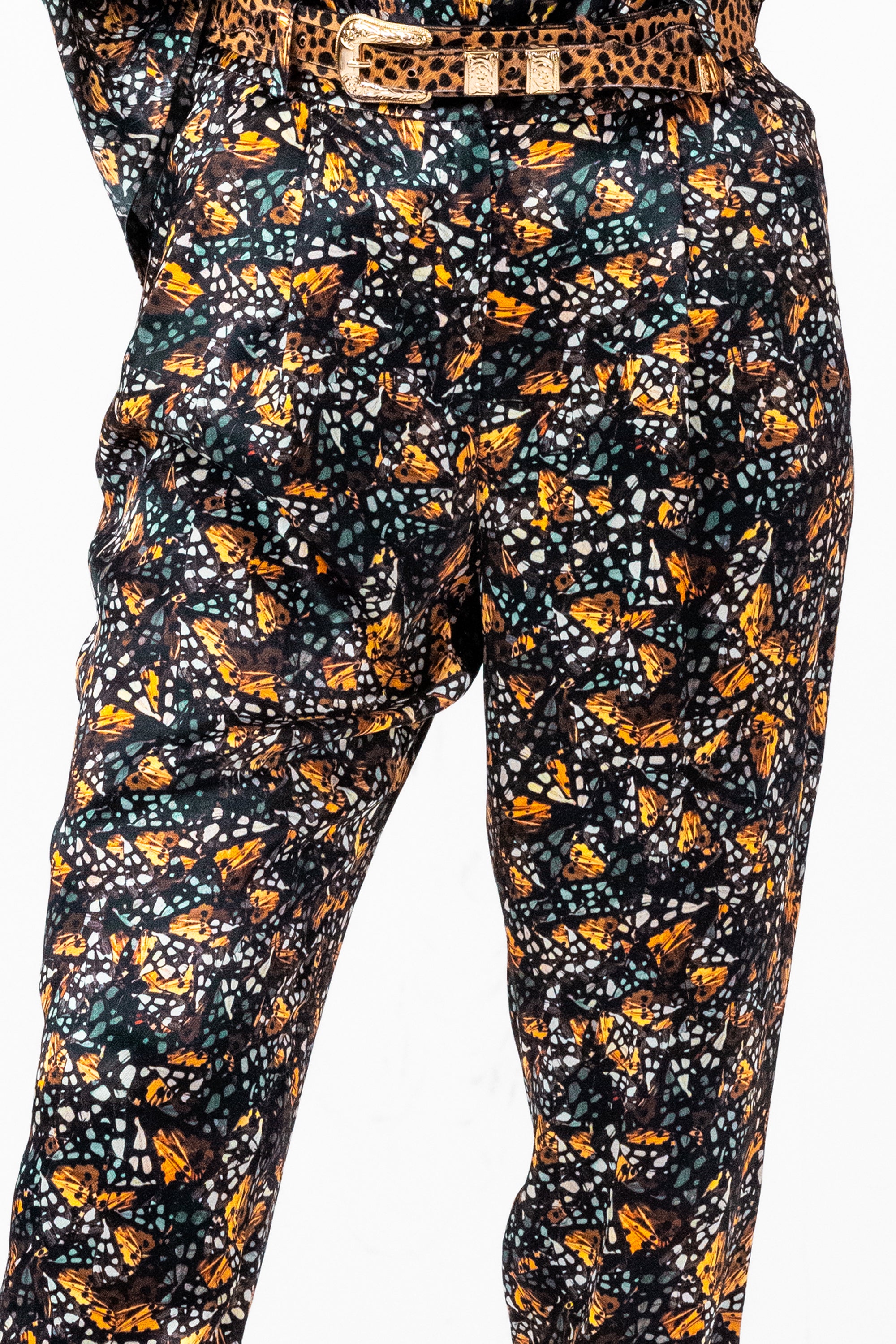 Gabriel pants in Hunter print