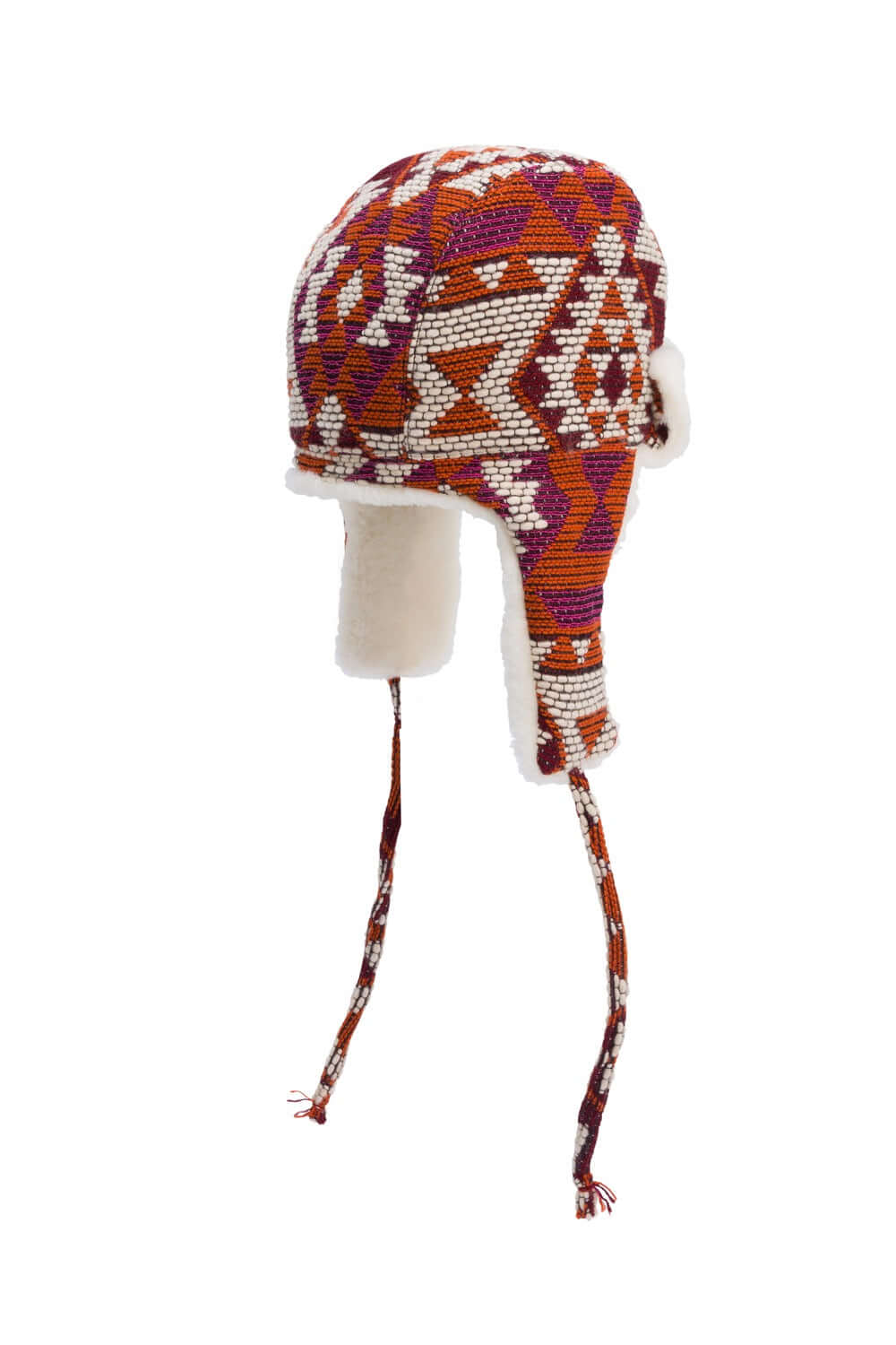 Chapka in kilim fabric