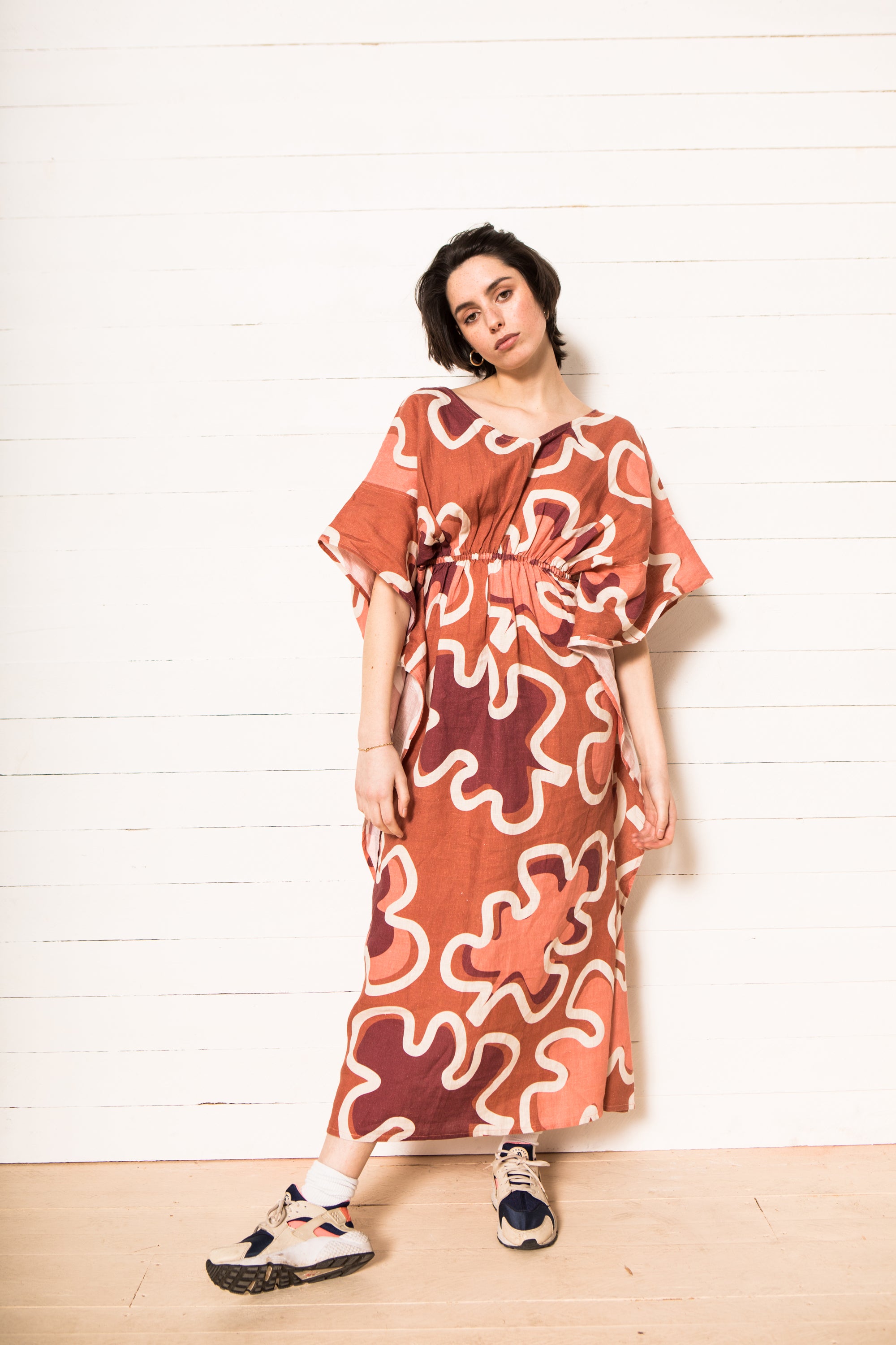 Heimstone x Gabrielle Paris - Dress in XXL leaf print